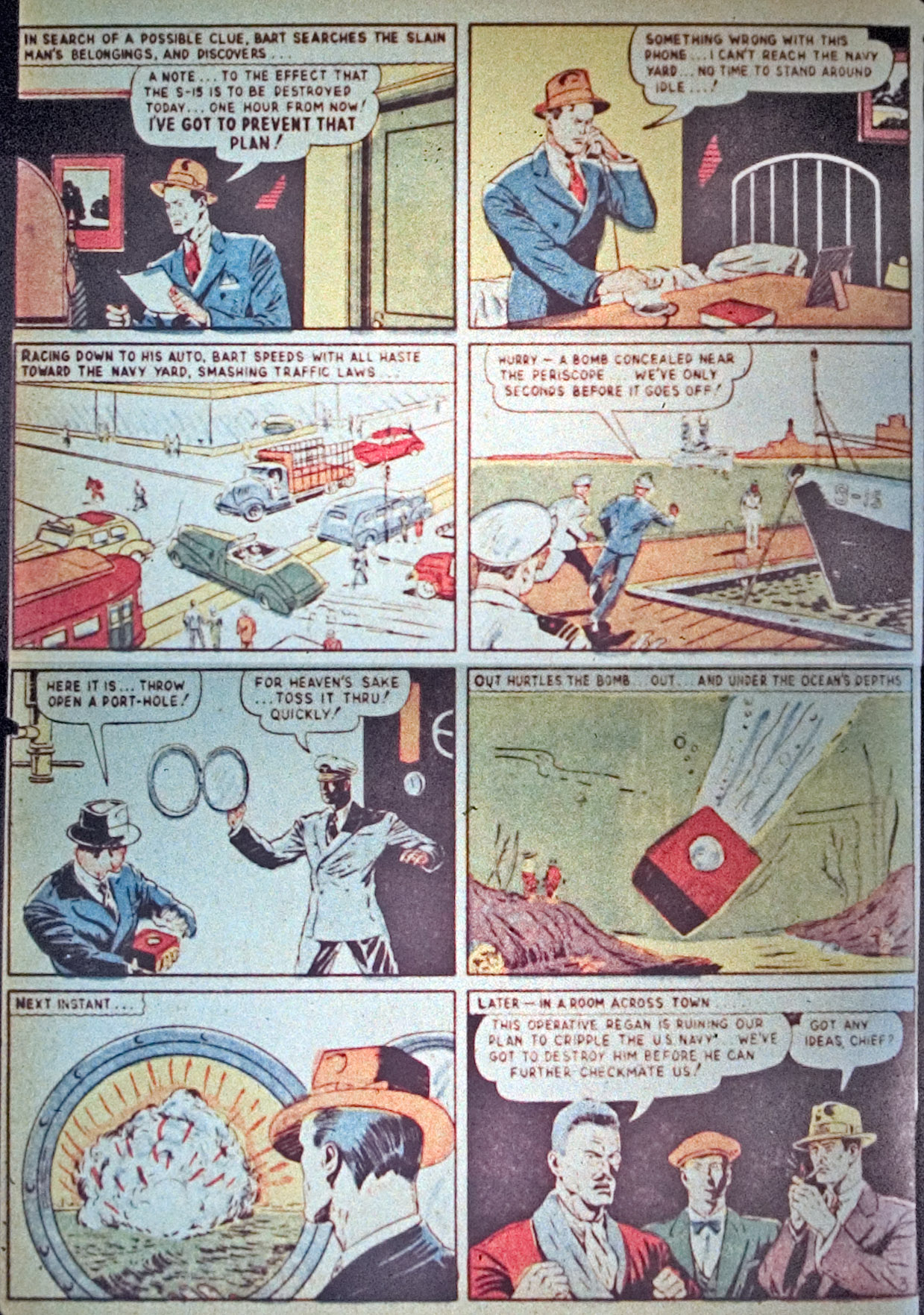 Read online Detective Comics (1937) comic -  Issue #32 - 16