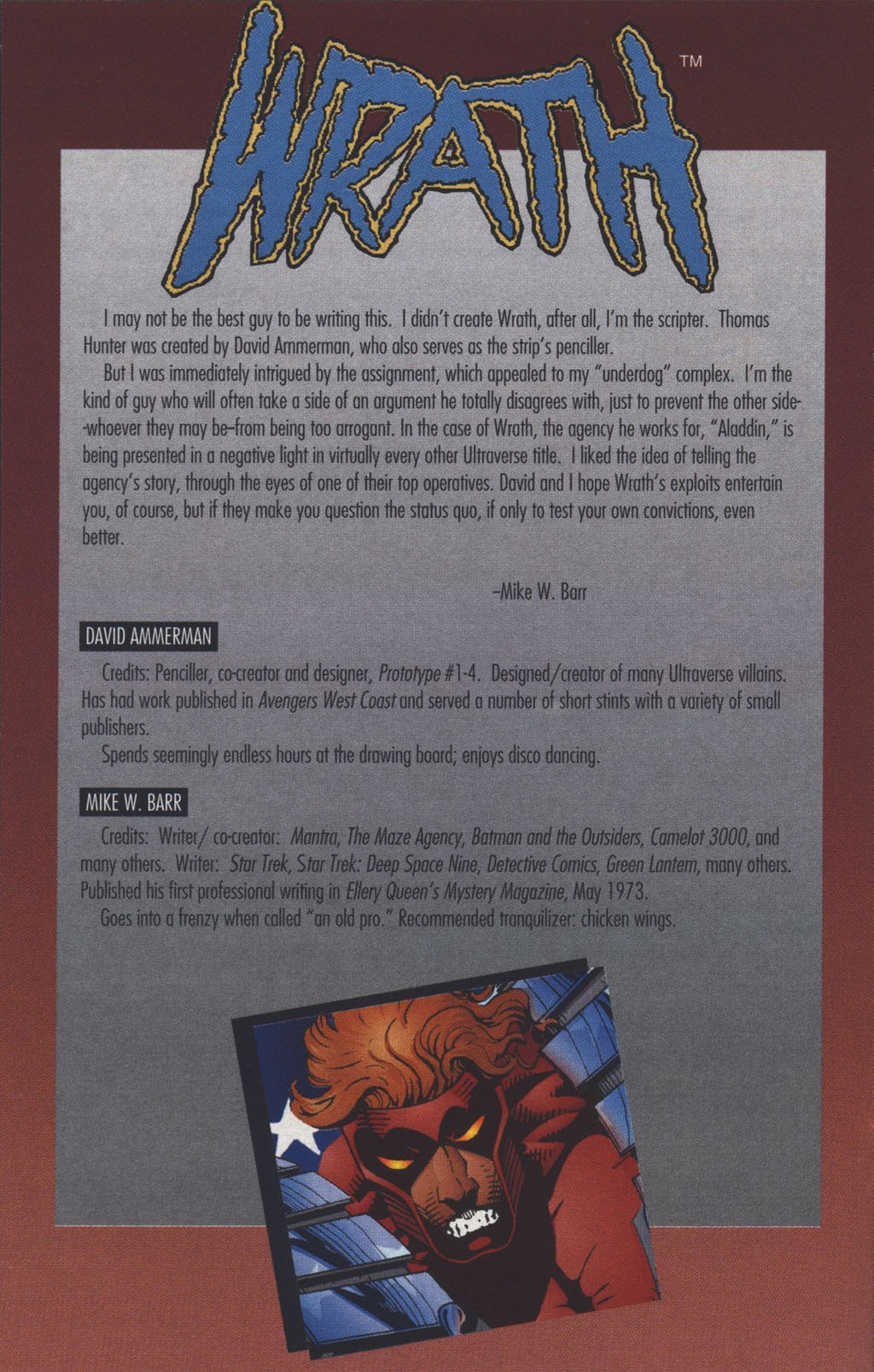 Read online Rune/Wrath Ashcan comic -  Issue # Full - 17