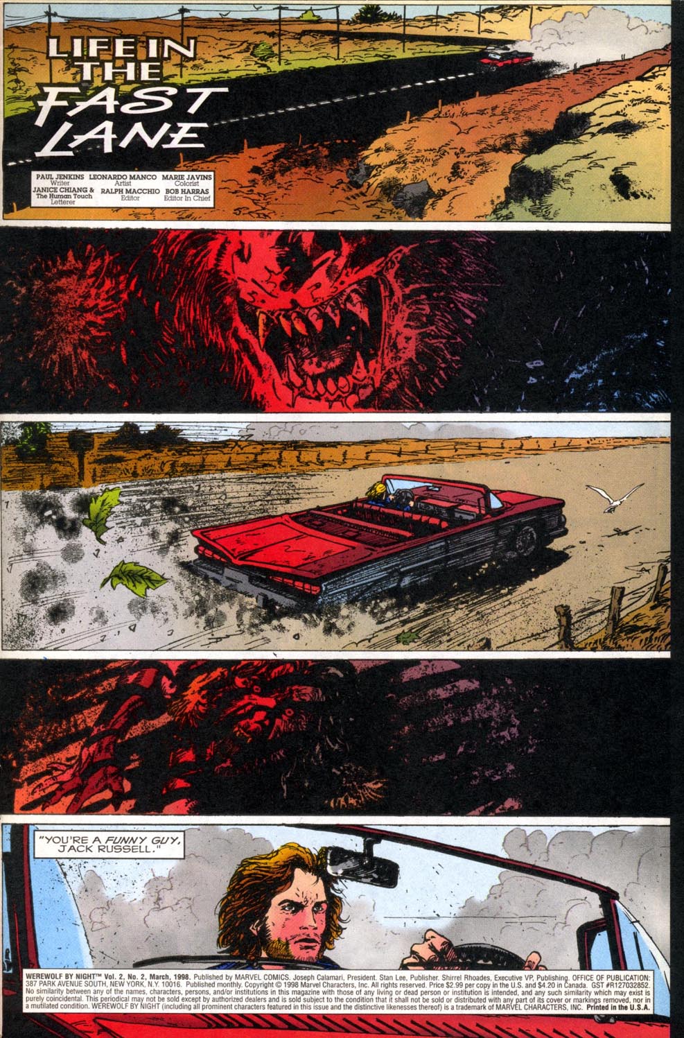 Werewolf by Night (1998) issue 2 - Page 2