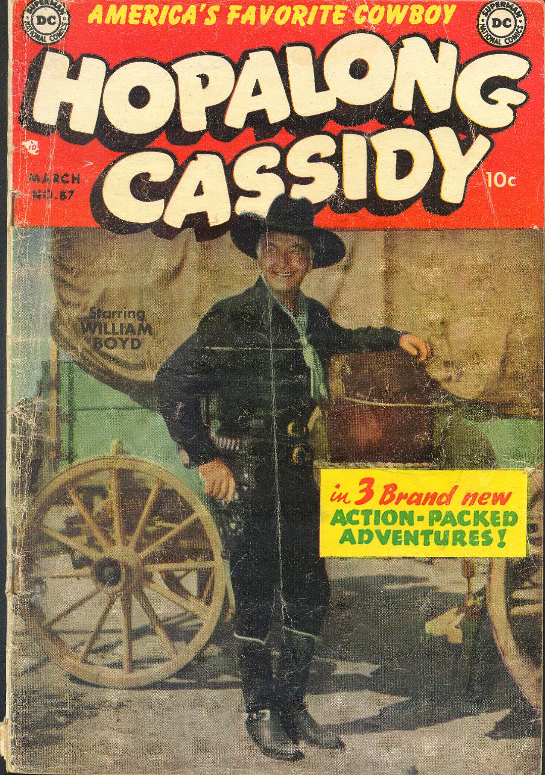 Read online Hopalong Cassidy comic -  Issue #87 - 1