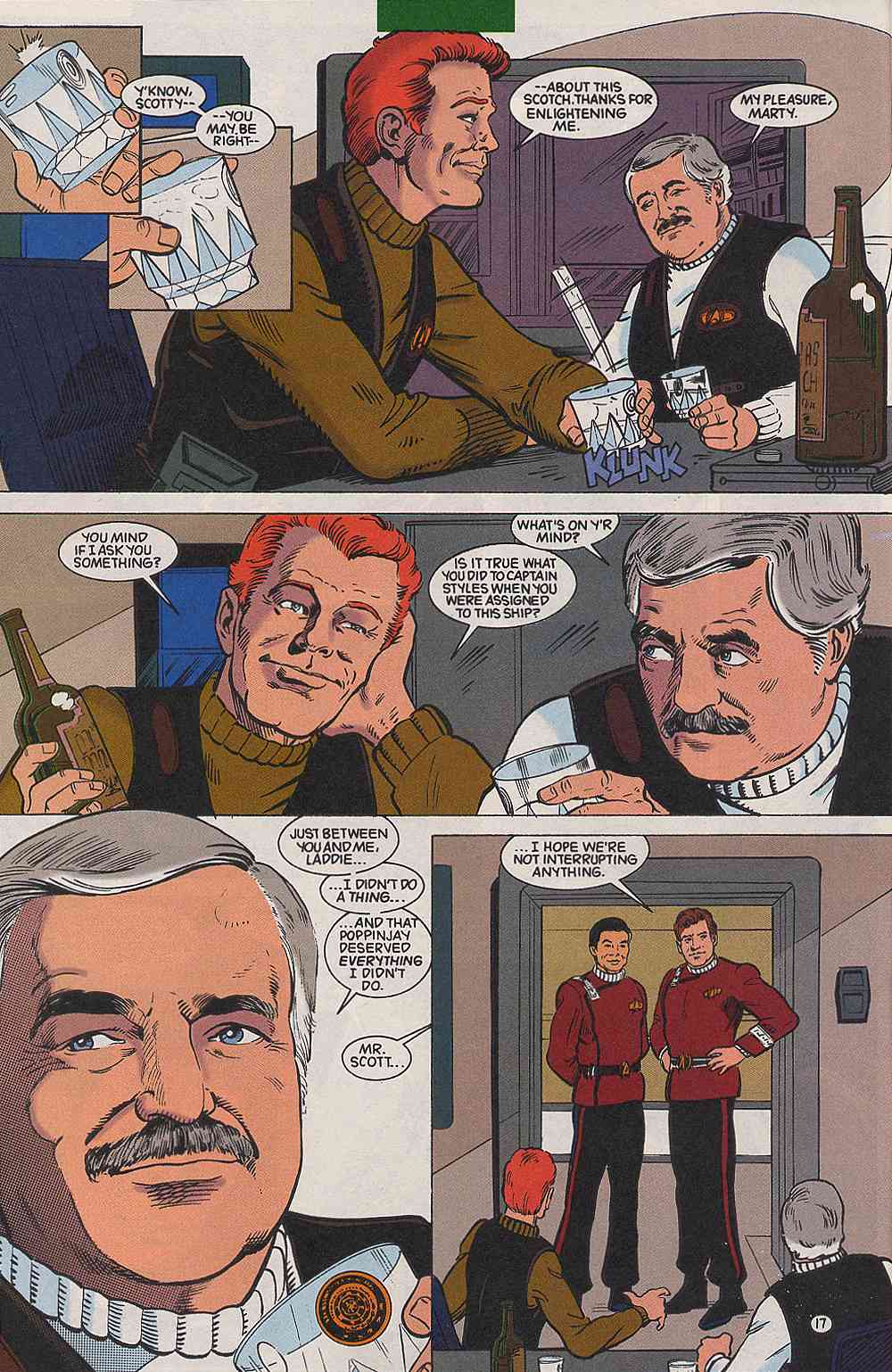 Read online Star Trek (1989) comic -  Issue #38 - 17