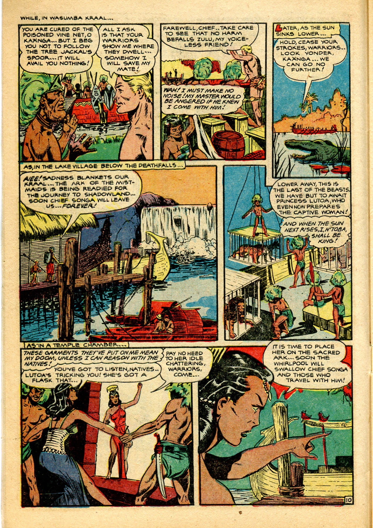 Read online Jungle Comics comic -  Issue #123 - 12