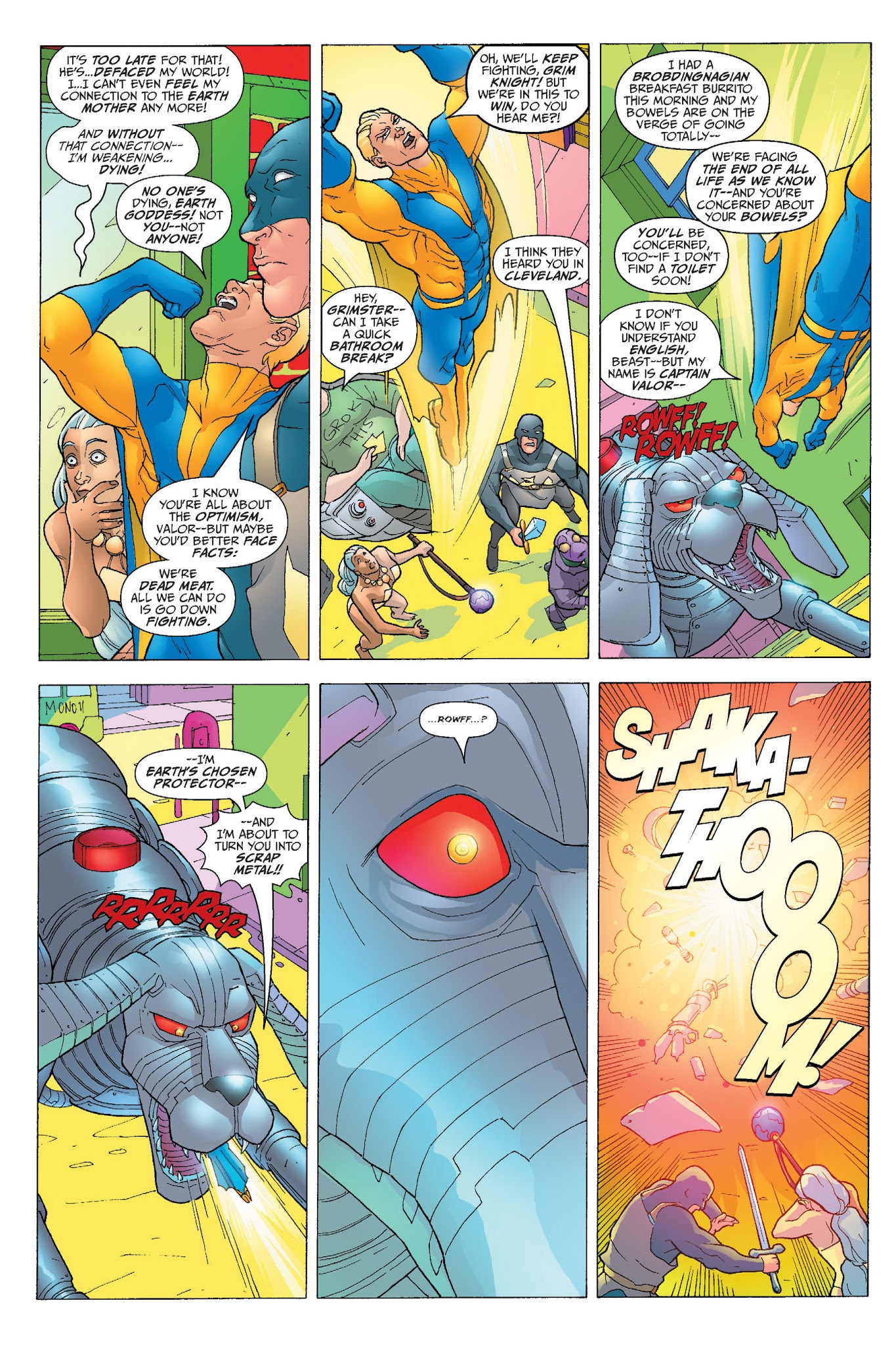 Read online Planetary Brigade comic -  Issue # TPB - 100