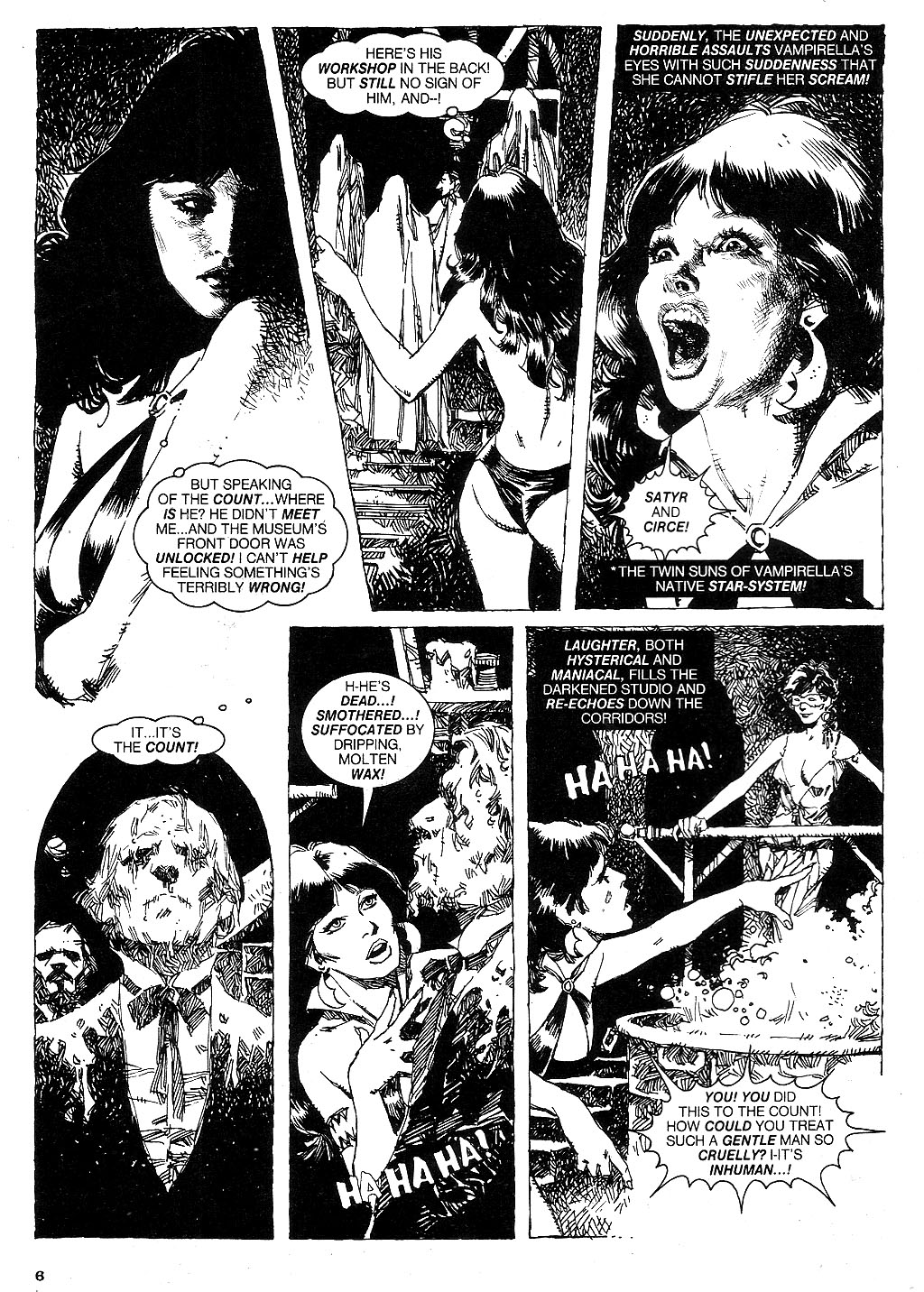 Read online Vampirella (1969) comic -  Issue #104 - 6