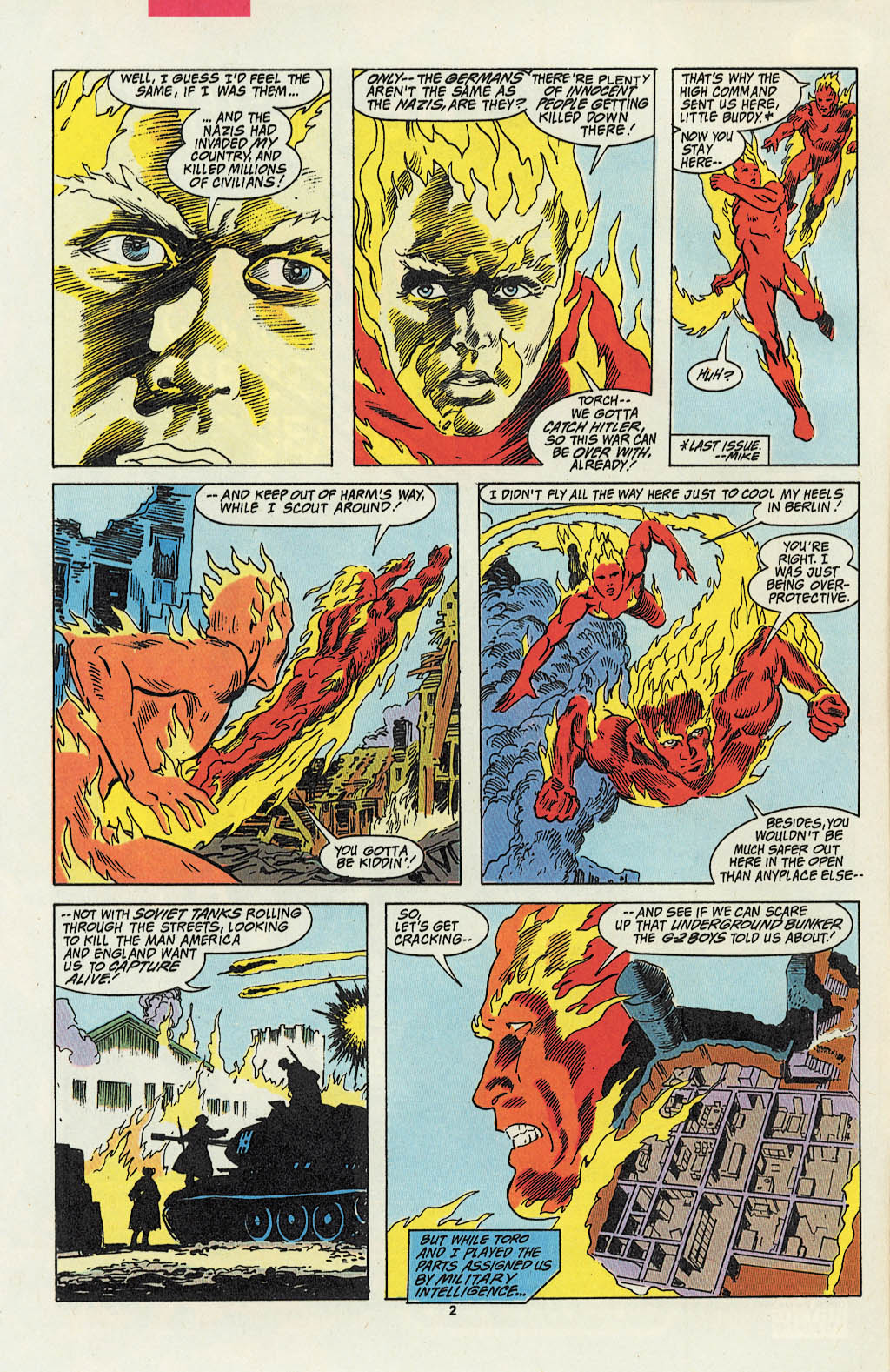 Read online The Saga of the Original Human Torch comic -  Issue #3 - 3