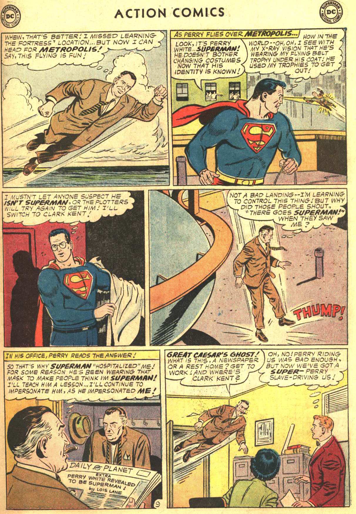 Read online Action Comics (1938) comic -  Issue #302 - 10