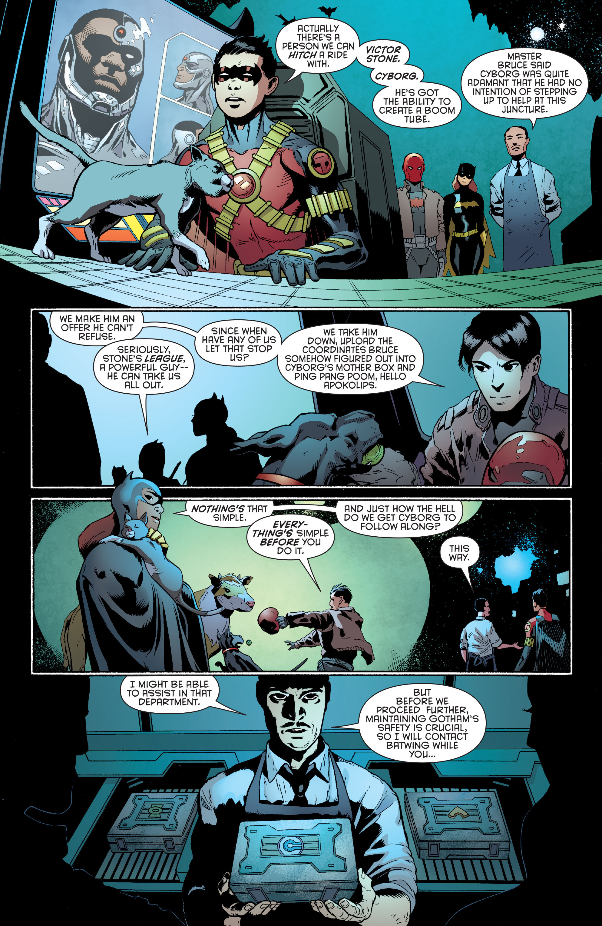 Read online Batman and Robin (2011) comic -  Issue #35 - 8