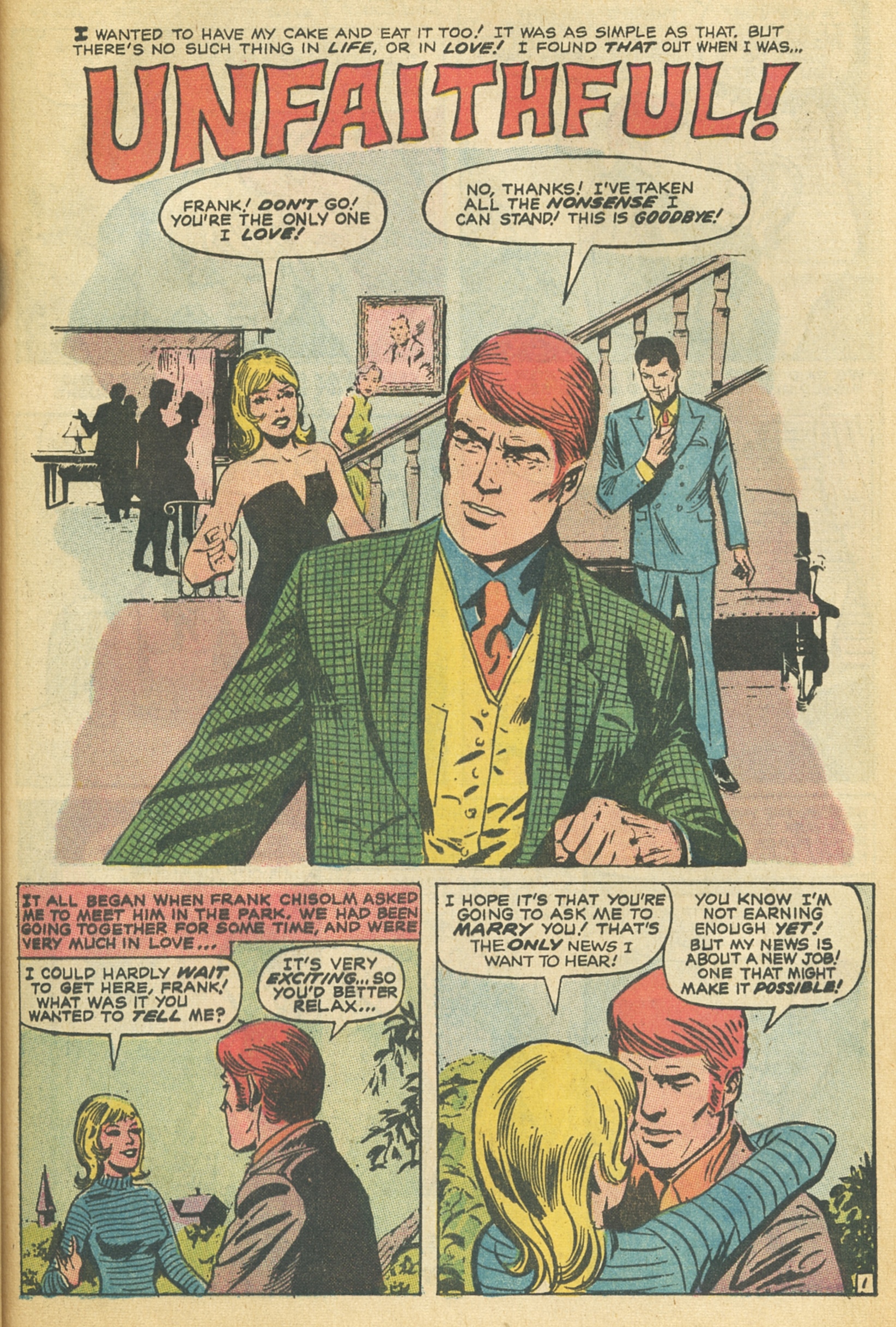 Read online Tender Love Stories comic -  Issue #1 - 31