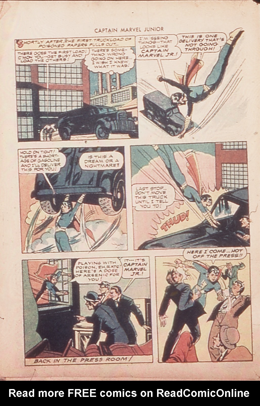 Read online Captain Marvel, Jr. comic -  Issue #13 - 56