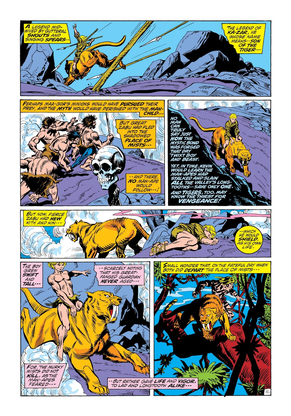 Marvel Masterworks: Ka-Zar issue TPB 1 - Page 178