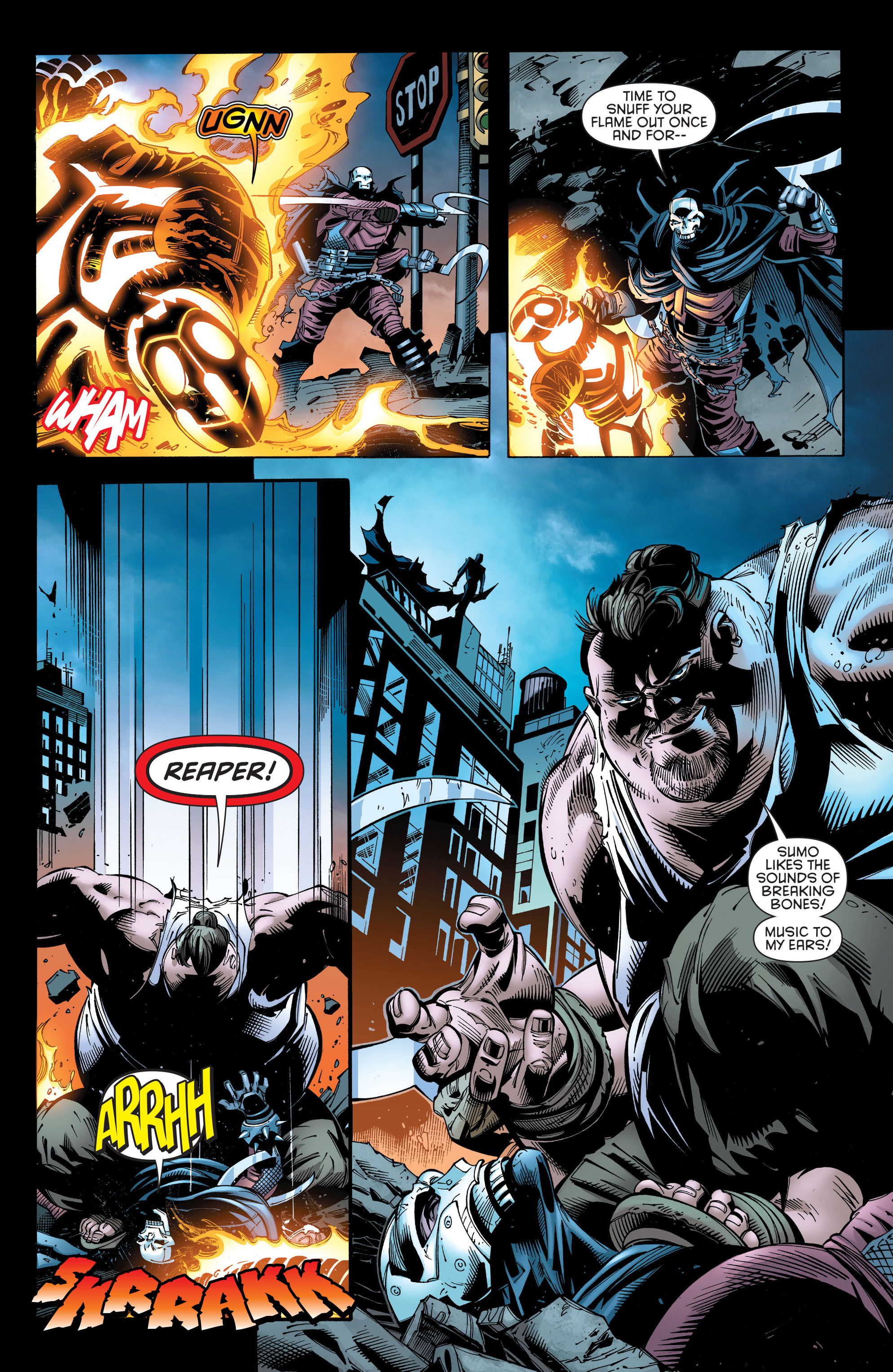 Read online Forever Evil: Arkham War comic -  Issue #4 - 7