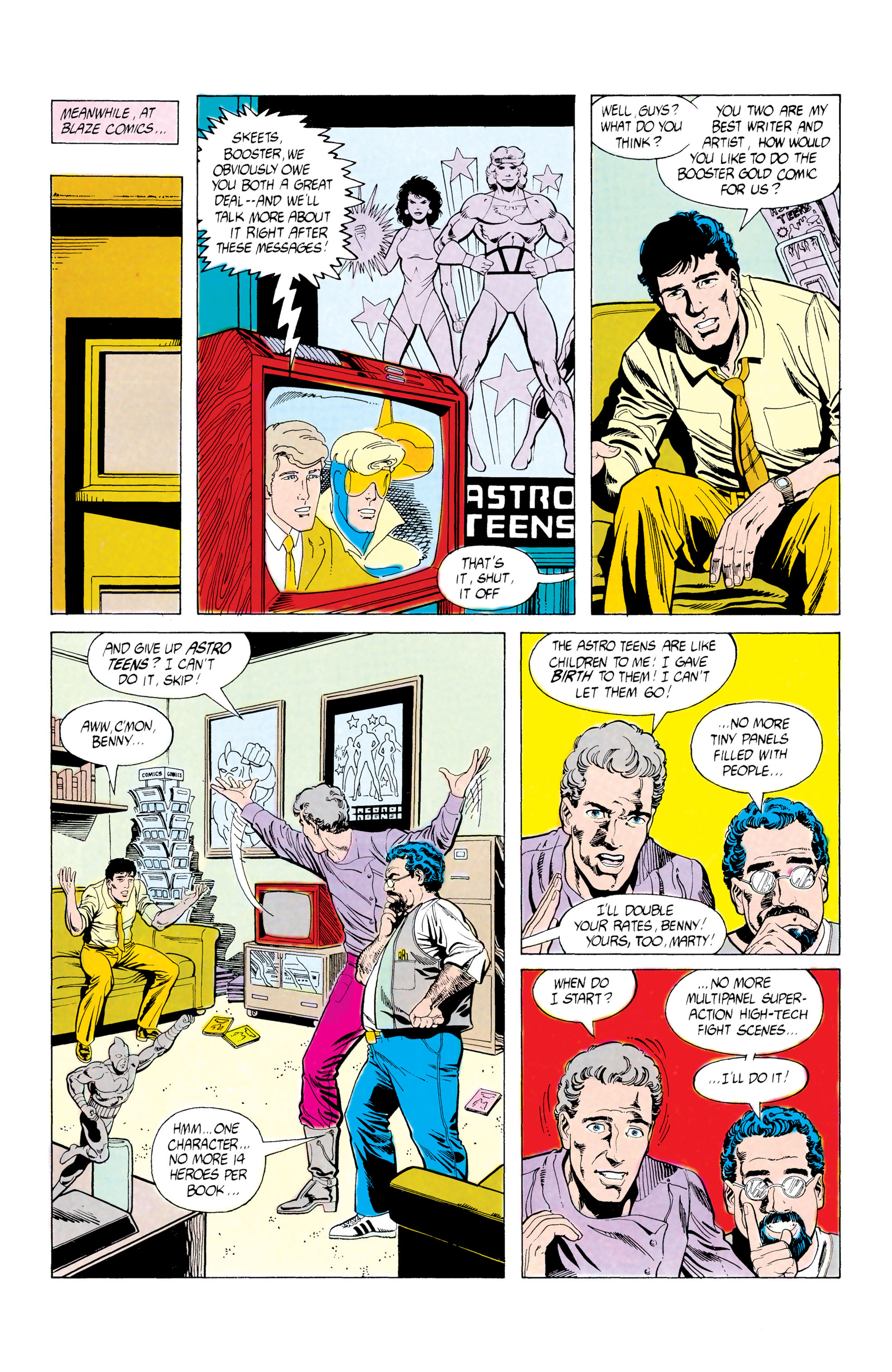 Read online Booster Gold (1986) comic -  Issue #4 - 22