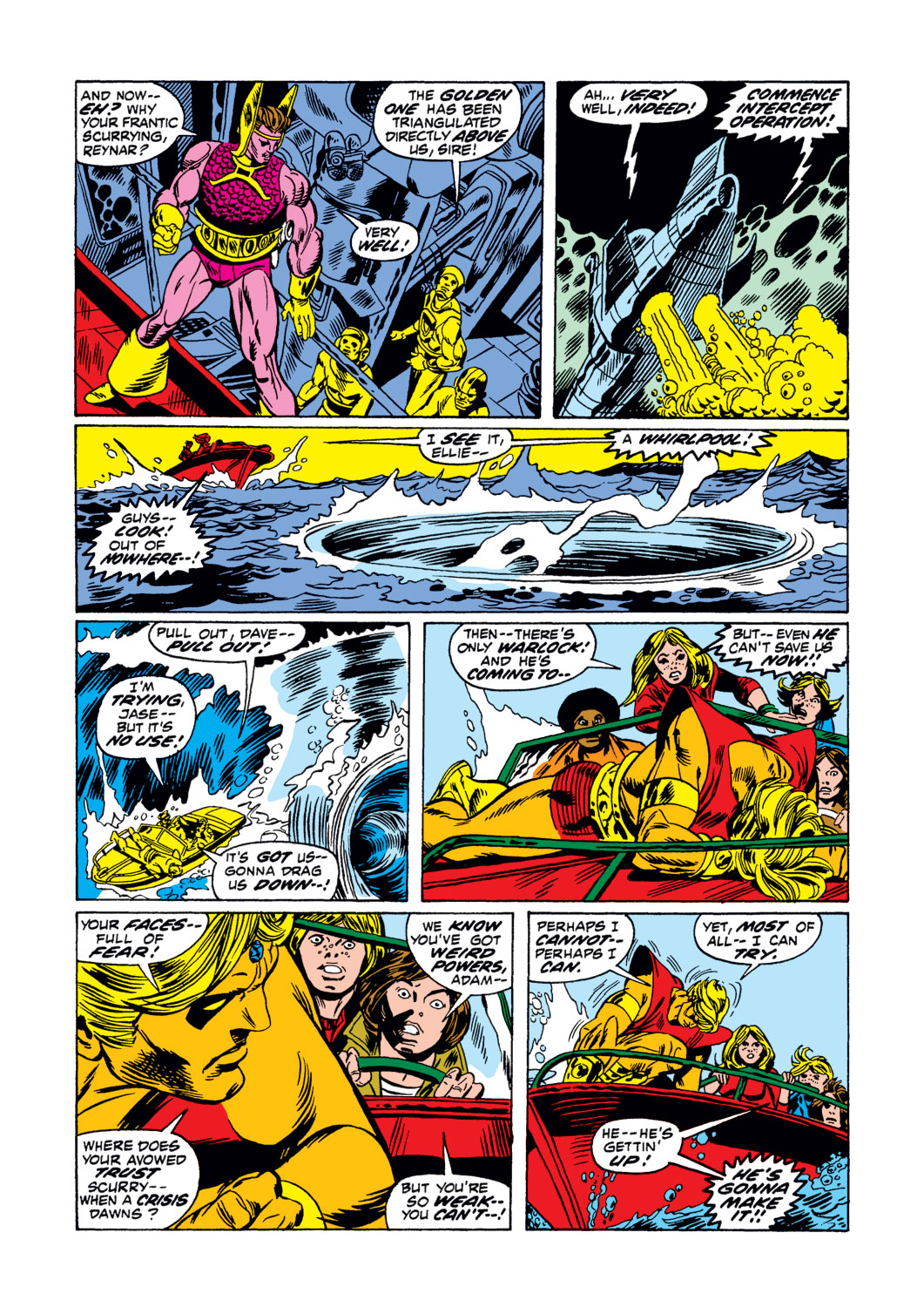 Read online Warlock (1972) comic -  Issue #3 - 8