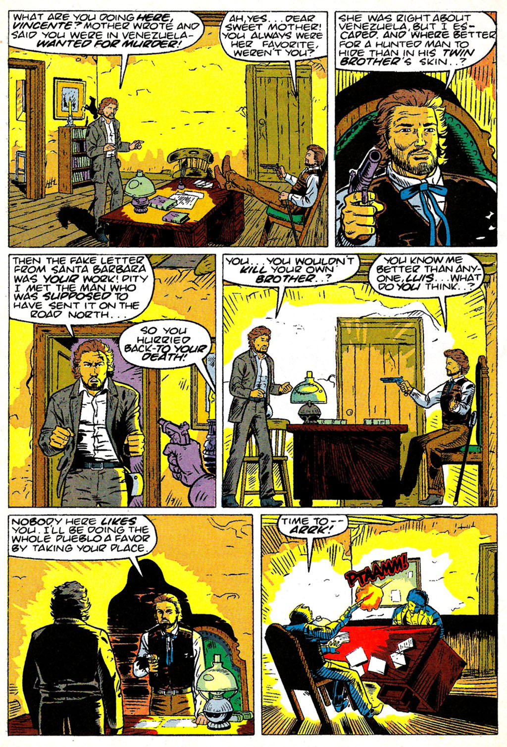 Read online Zorro (1990) comic -  Issue #9 - 16