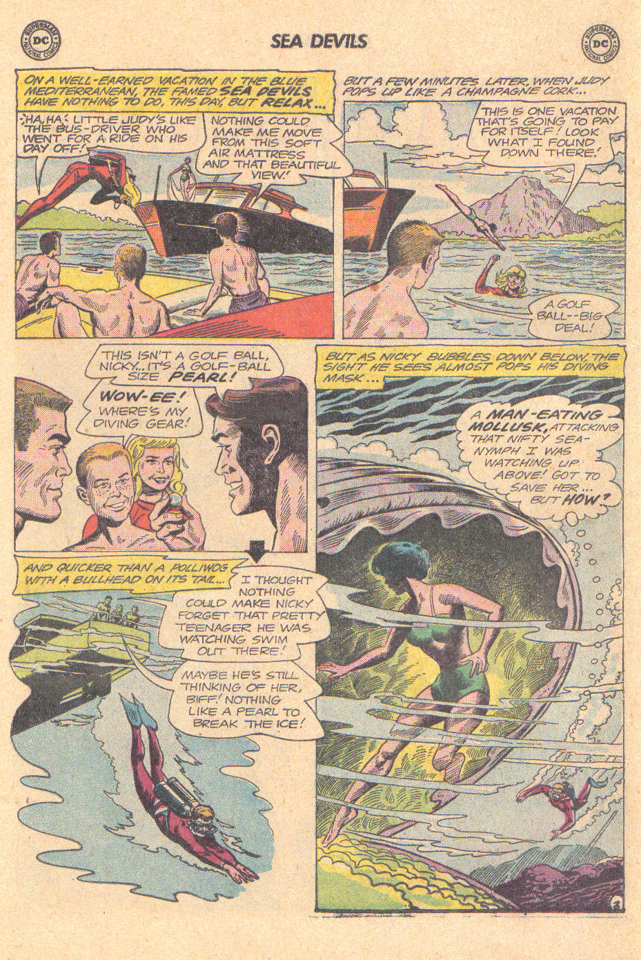 Read online Sea Devils comic -  Issue #16 - 18