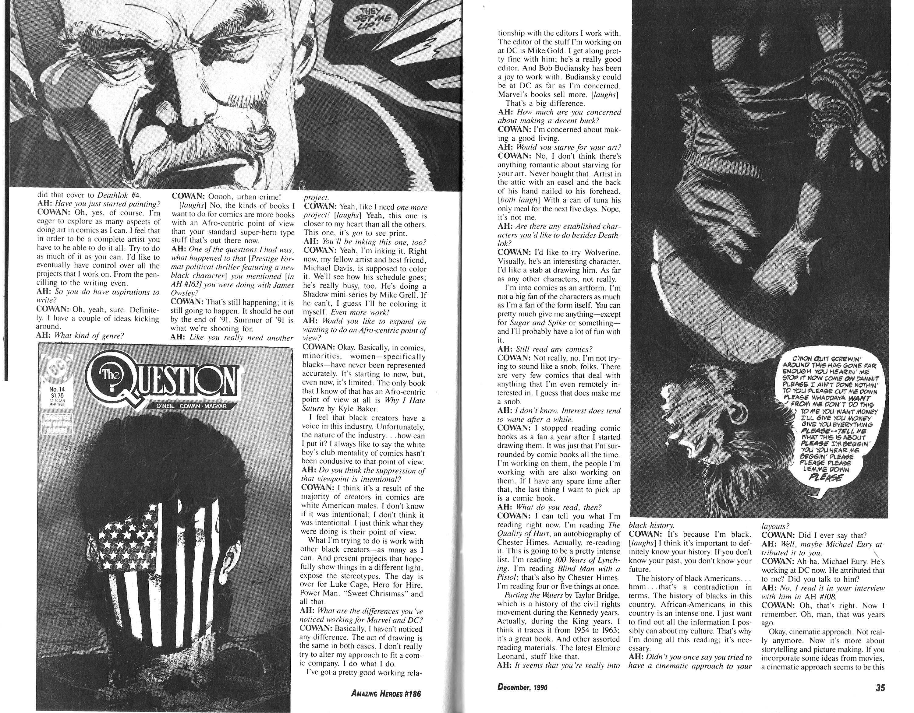 Read online Amazing Heroes comic -  Issue #186 - 18