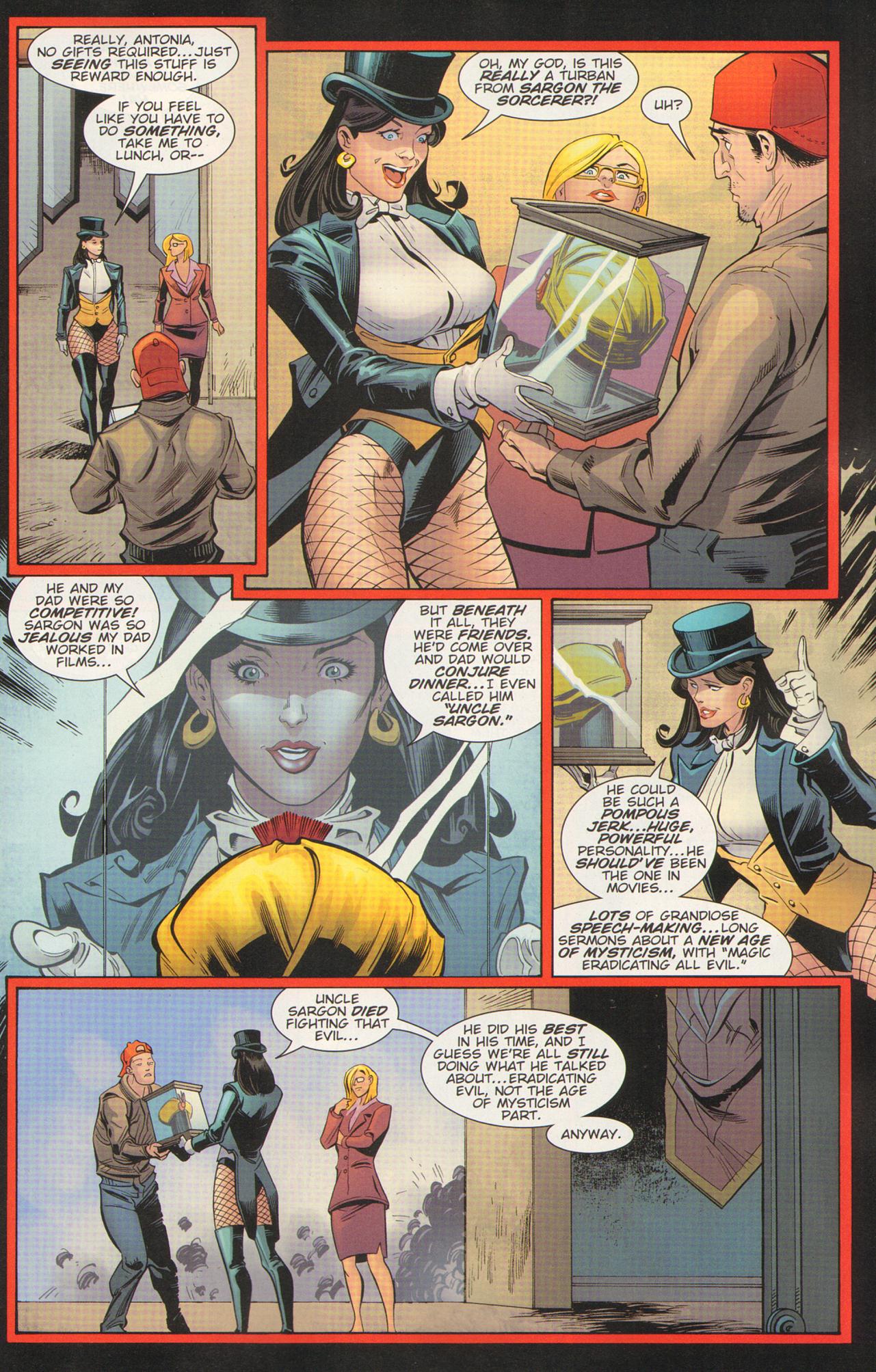 Read online Zatanna (2010) comic -  Issue #7 - 9