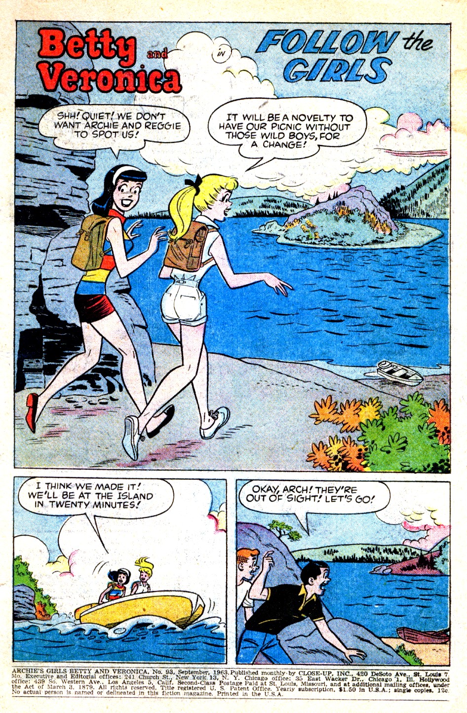 Read online Archie's Girls Betty and Veronica comic -  Issue #93 - 3