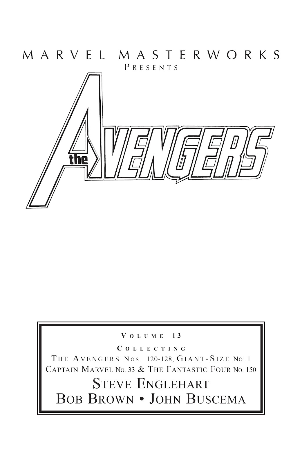 Marvel Masterworks: The Avengers issue TPB 13 (Part 1) - Page 2