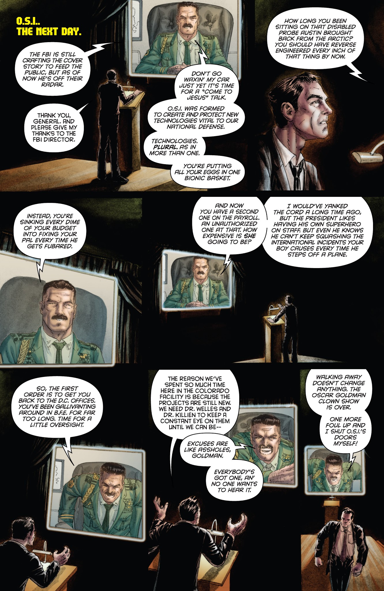 Read online Bionic Man comic -  Issue #23 - 19