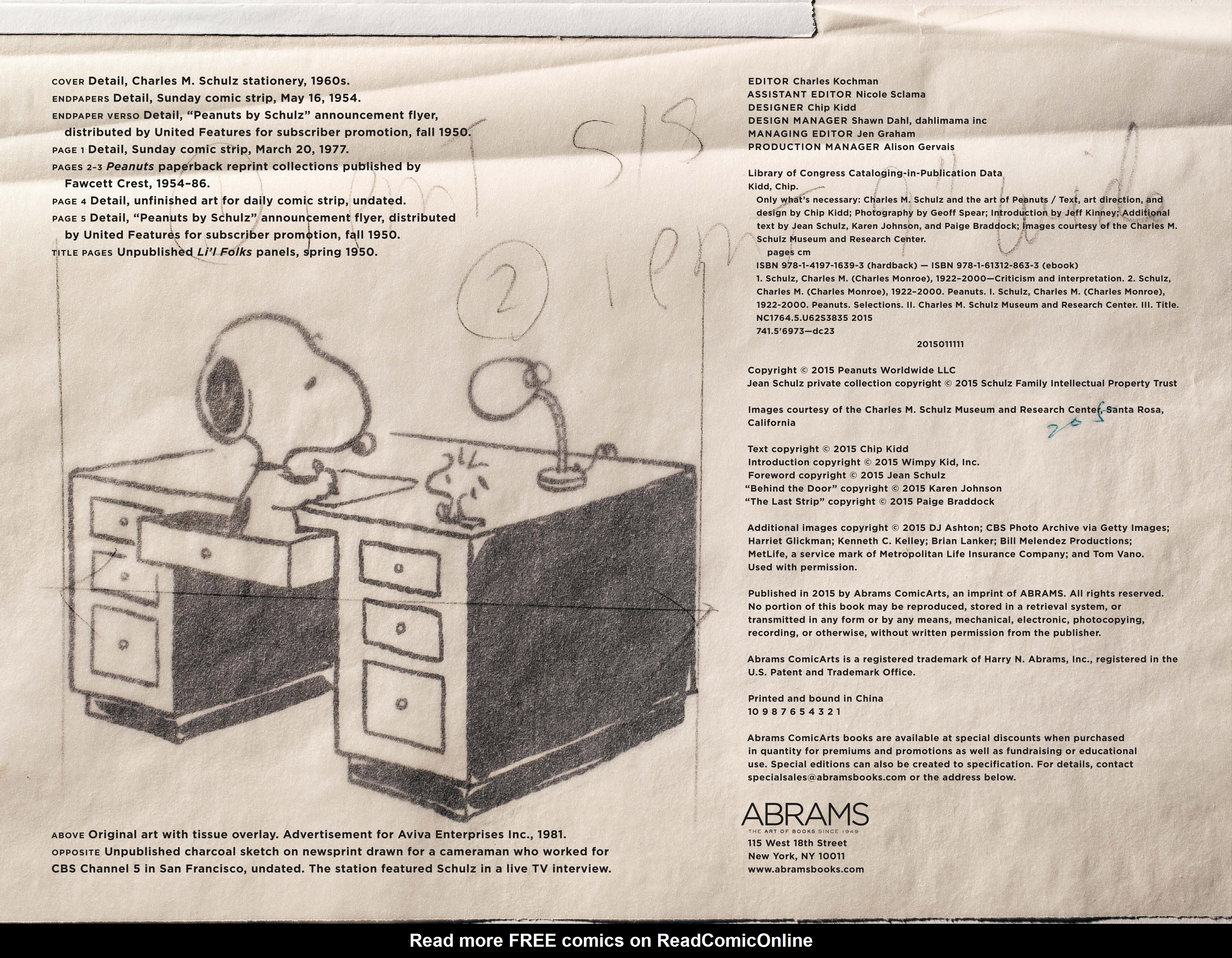 Read online Only What's Necessary: Charles M. Schulz and the Art of Peanuts comic -  Issue # TPB (Part 1) - 10