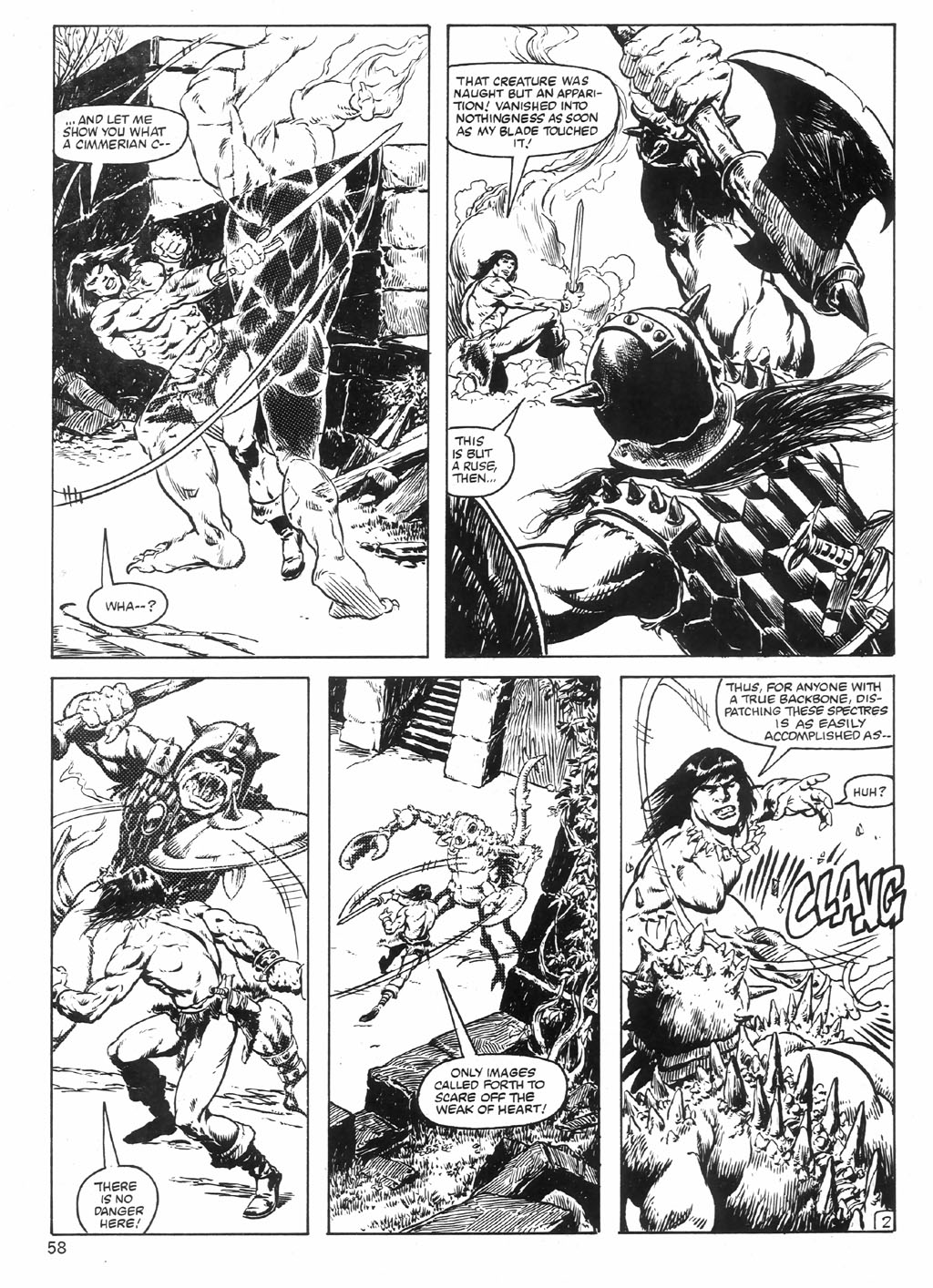 Read online The Savage Sword Of Conan comic -  Issue #98 - 58