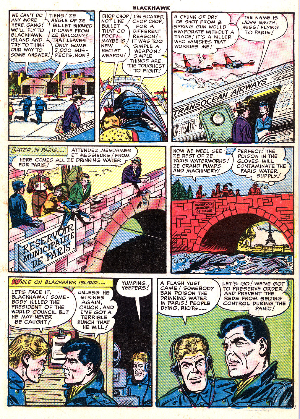 Read online Blackhawk (1957) comic -  Issue #61 - 7