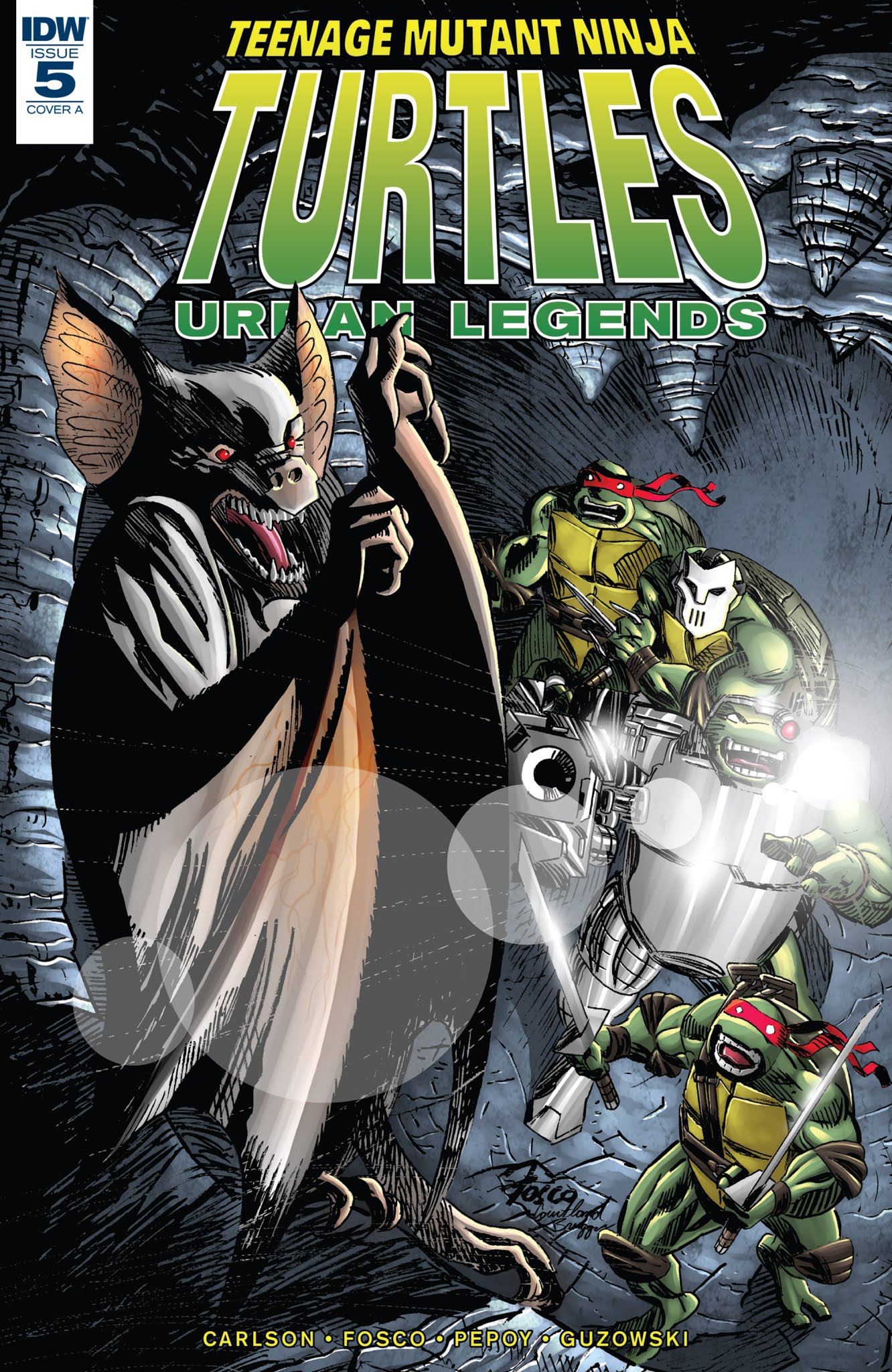 Read online Teenage Mutant Ninja Turtles: Urban Legends comic -  Issue #5 - 1