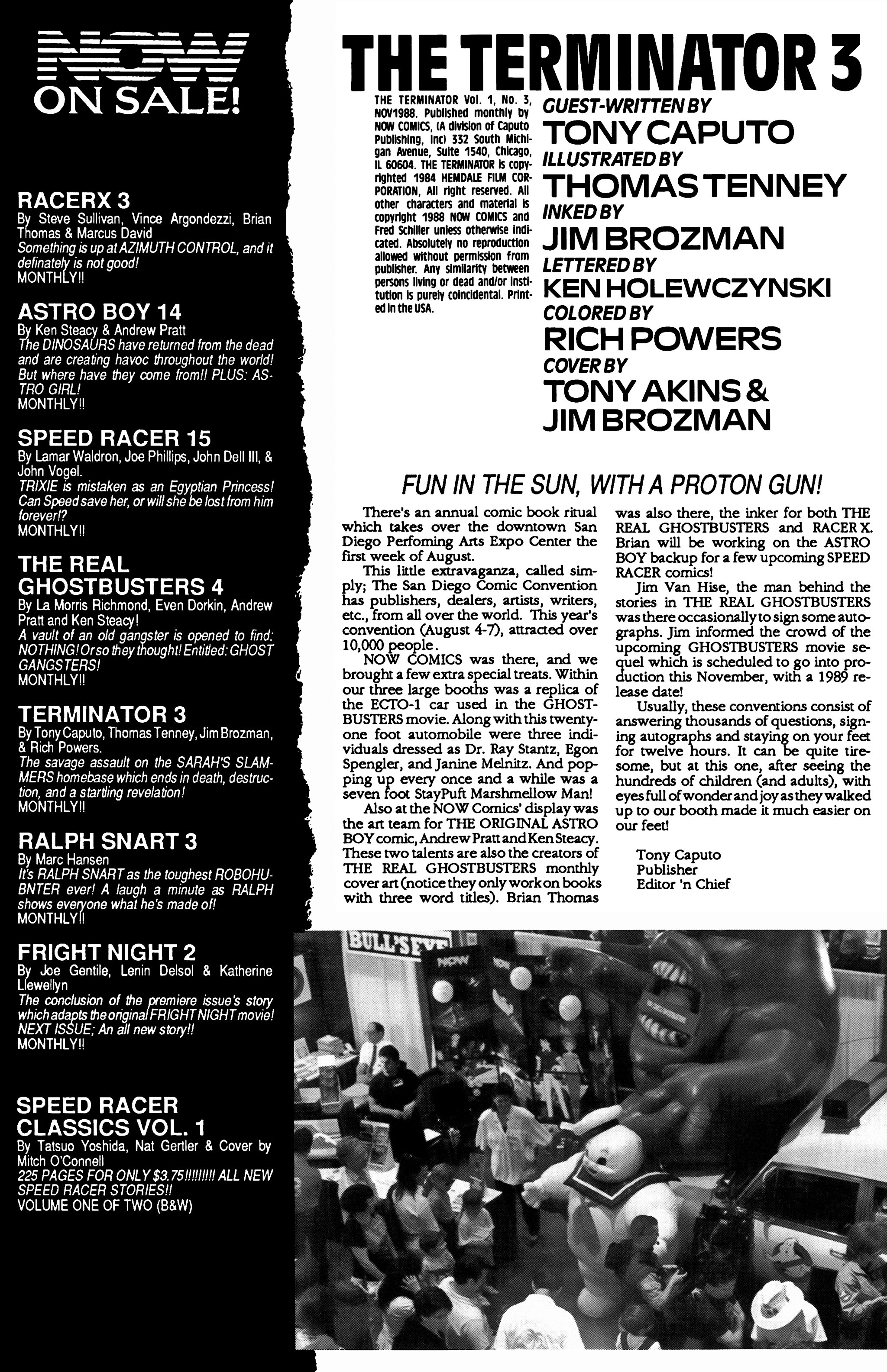Read online The Terminator (1988) comic -  Issue #3 - 2