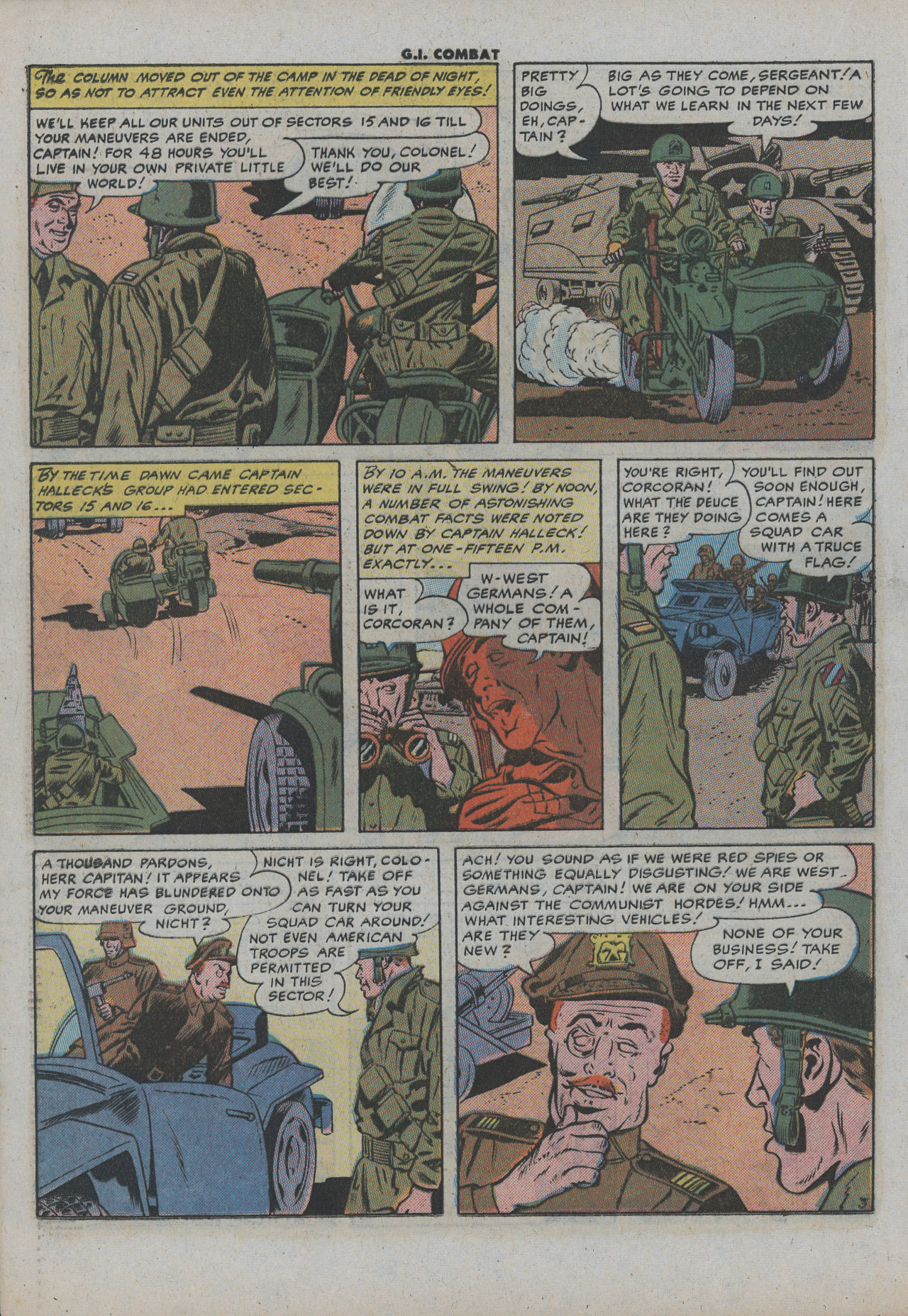 Read online G.I. Combat (1952) comic -  Issue #38 - 21