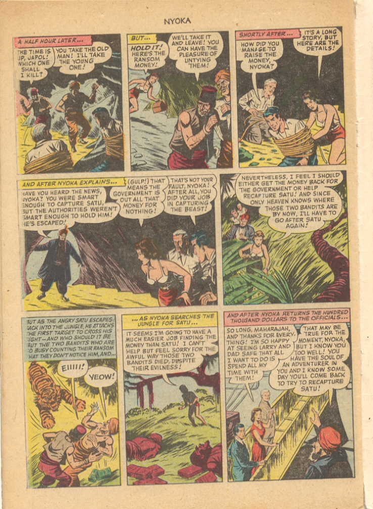 Read online Nyoka the Jungle Girl (1945) comic -  Issue #77 - 34