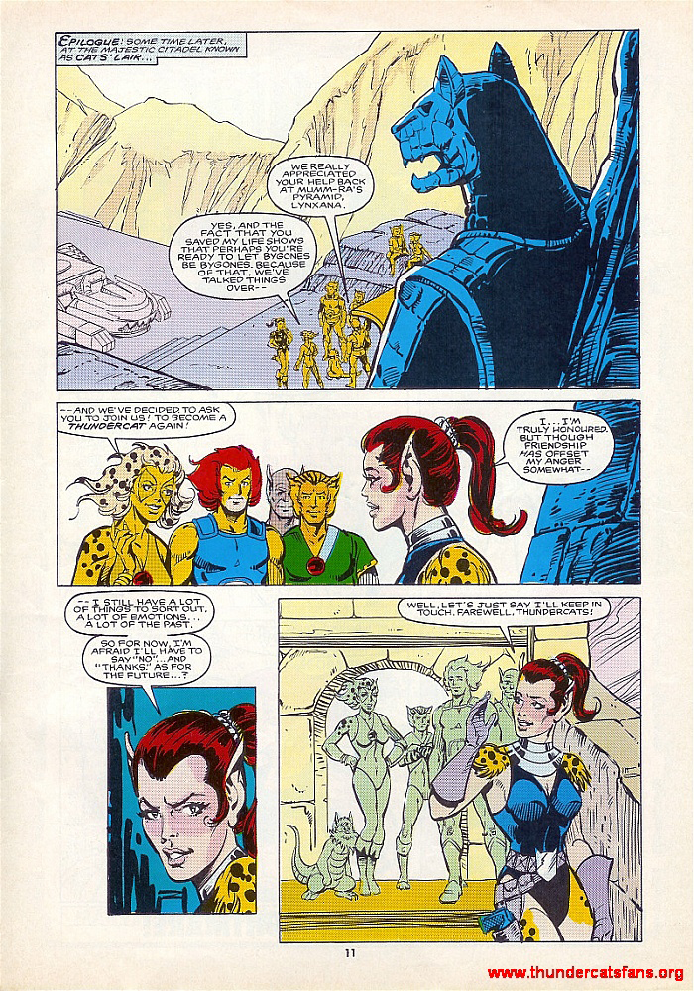 Read online ThunderCats (1987) comic -  Issue #8 - 11
