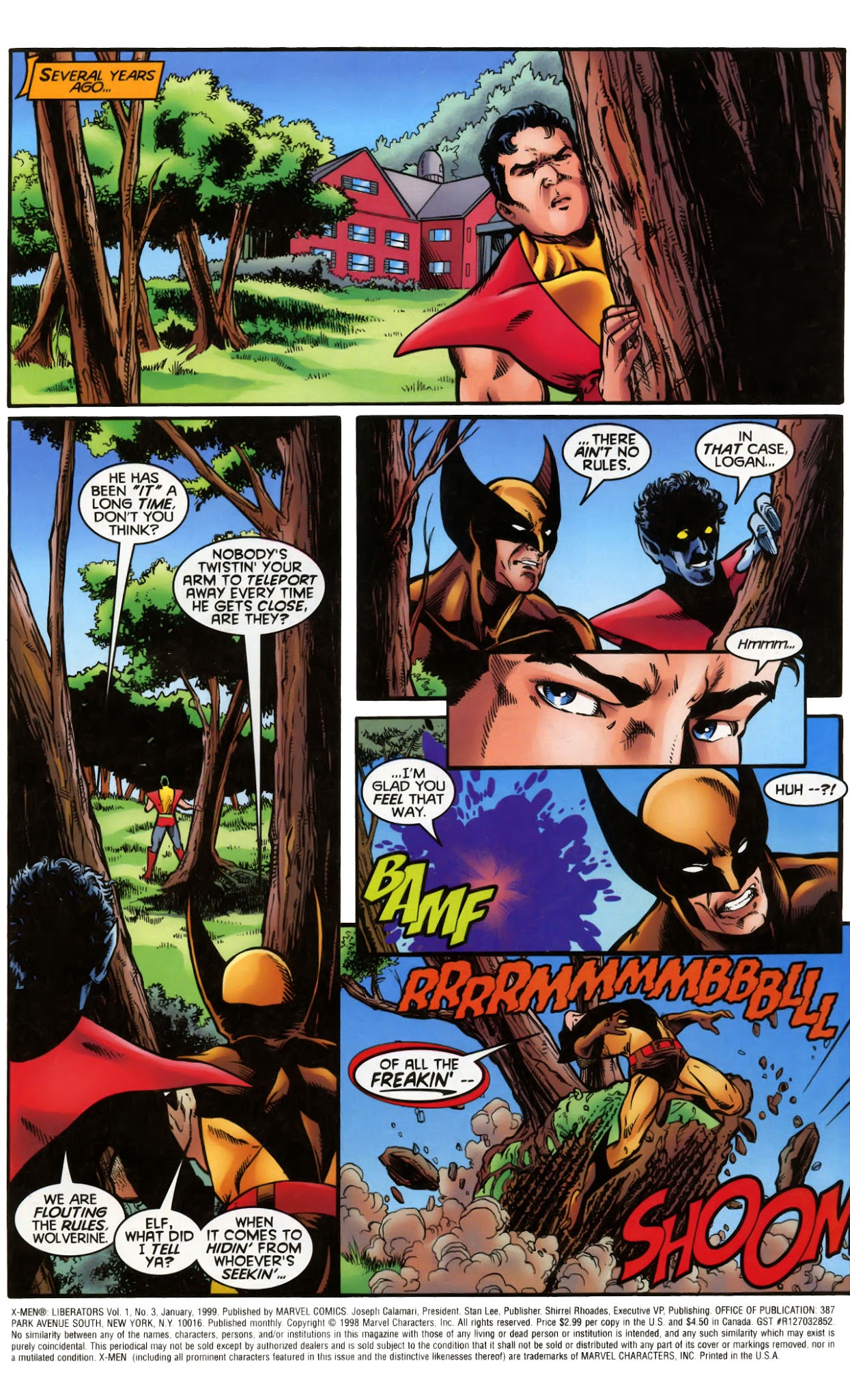 Read online X-Men: Liberators comic -  Issue #3 - 3