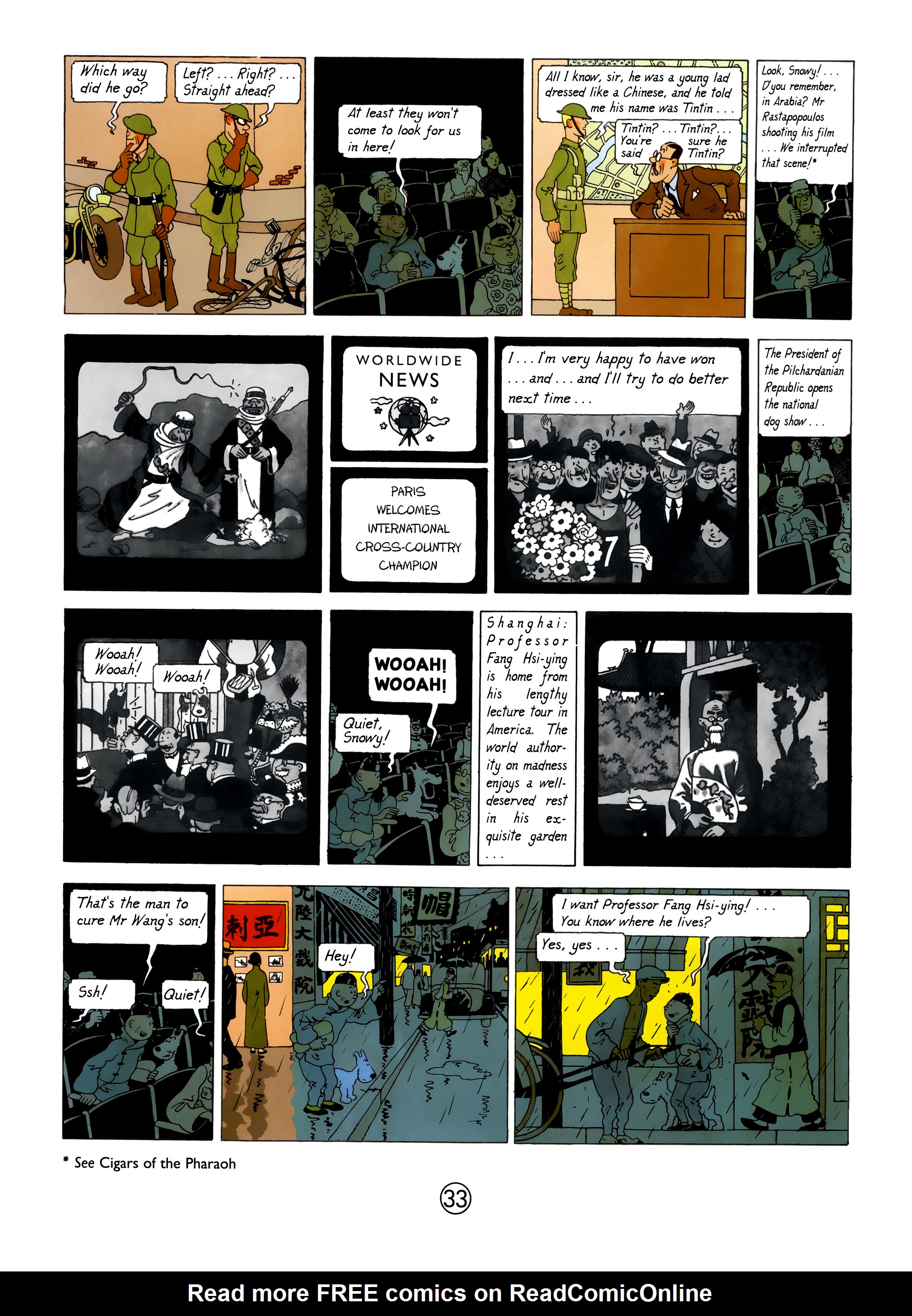 Read online The Adventures of Tintin comic -  Issue #5 - 36
