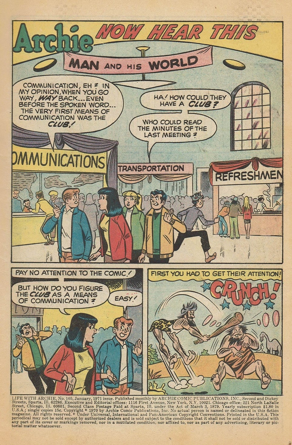 Read online Life With Archie (1958) comic -  Issue #105 - 3