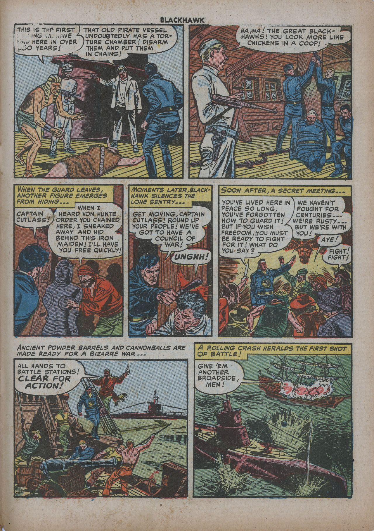 Read online Blackhawk (1957) comic -  Issue #48 - 32