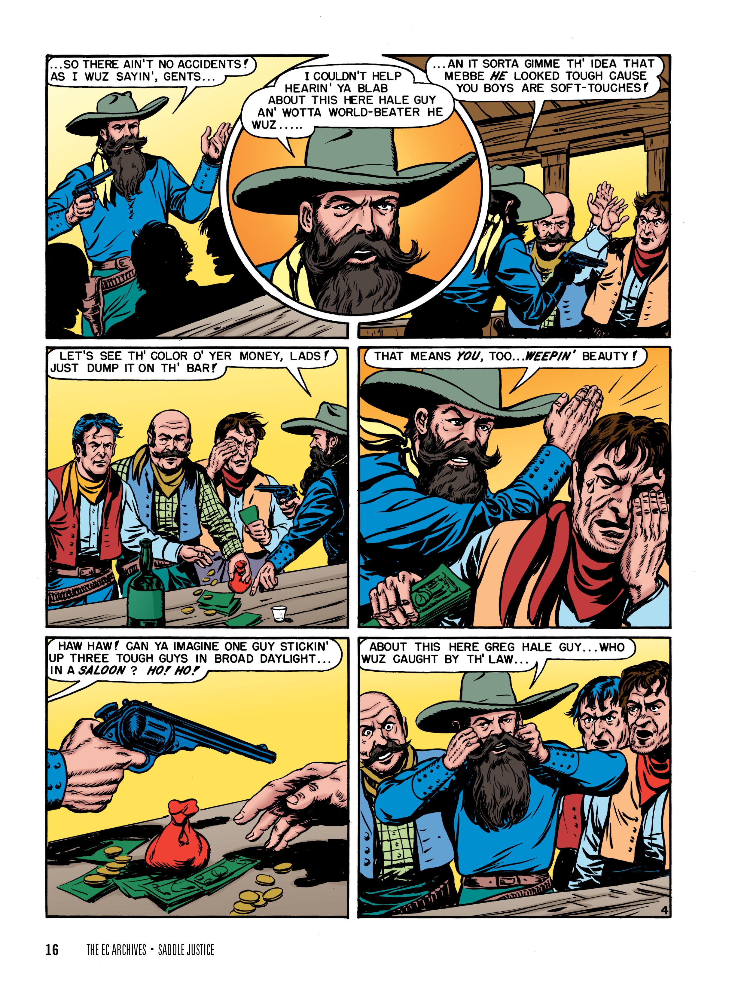 Read online The EC Archives: Saddle Justice comic -  Issue # TPB (Part 1) - 18