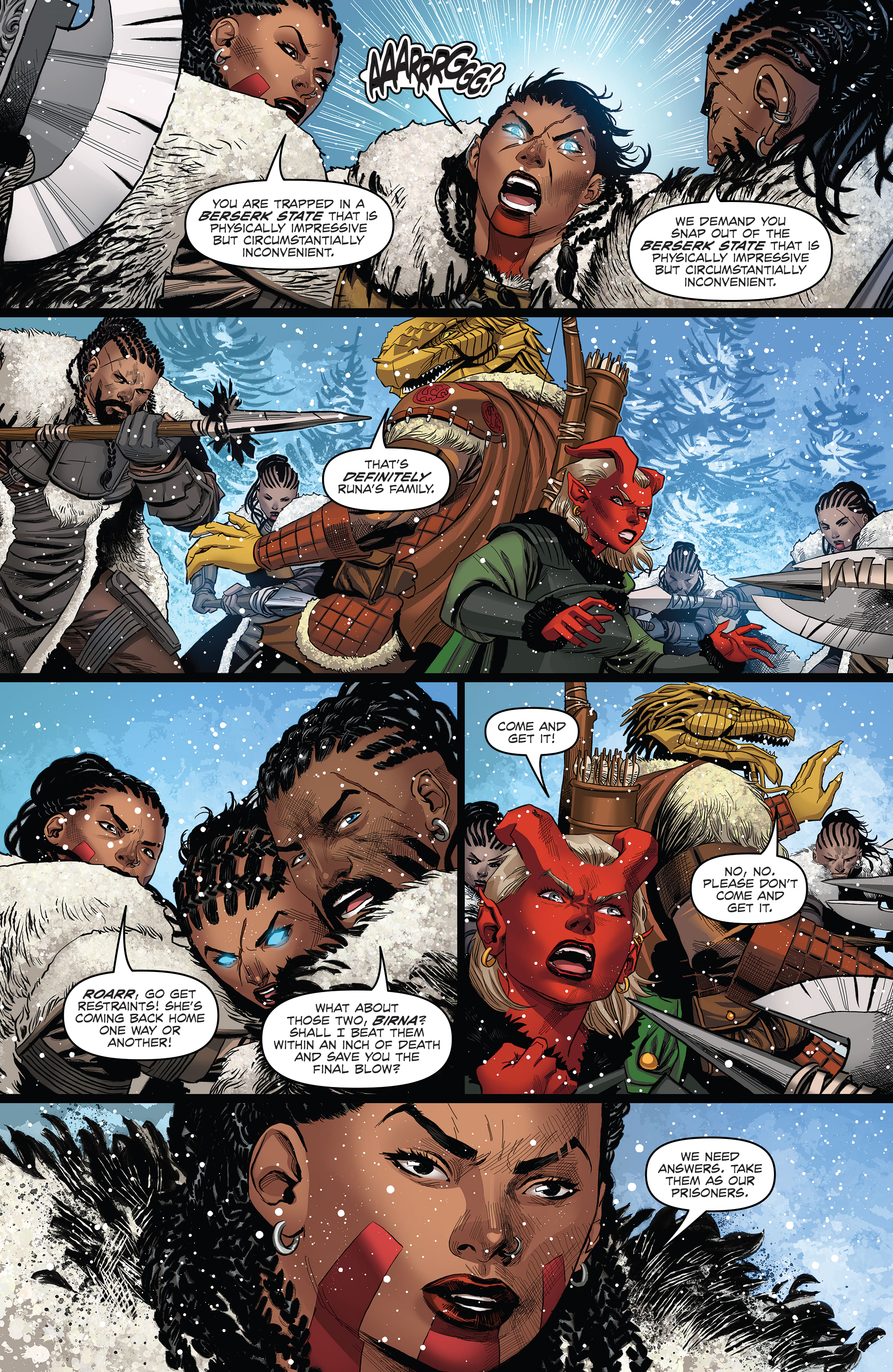 Read online Dungeons & Dragons: At the Spine of the World comic -  Issue #3 - 13