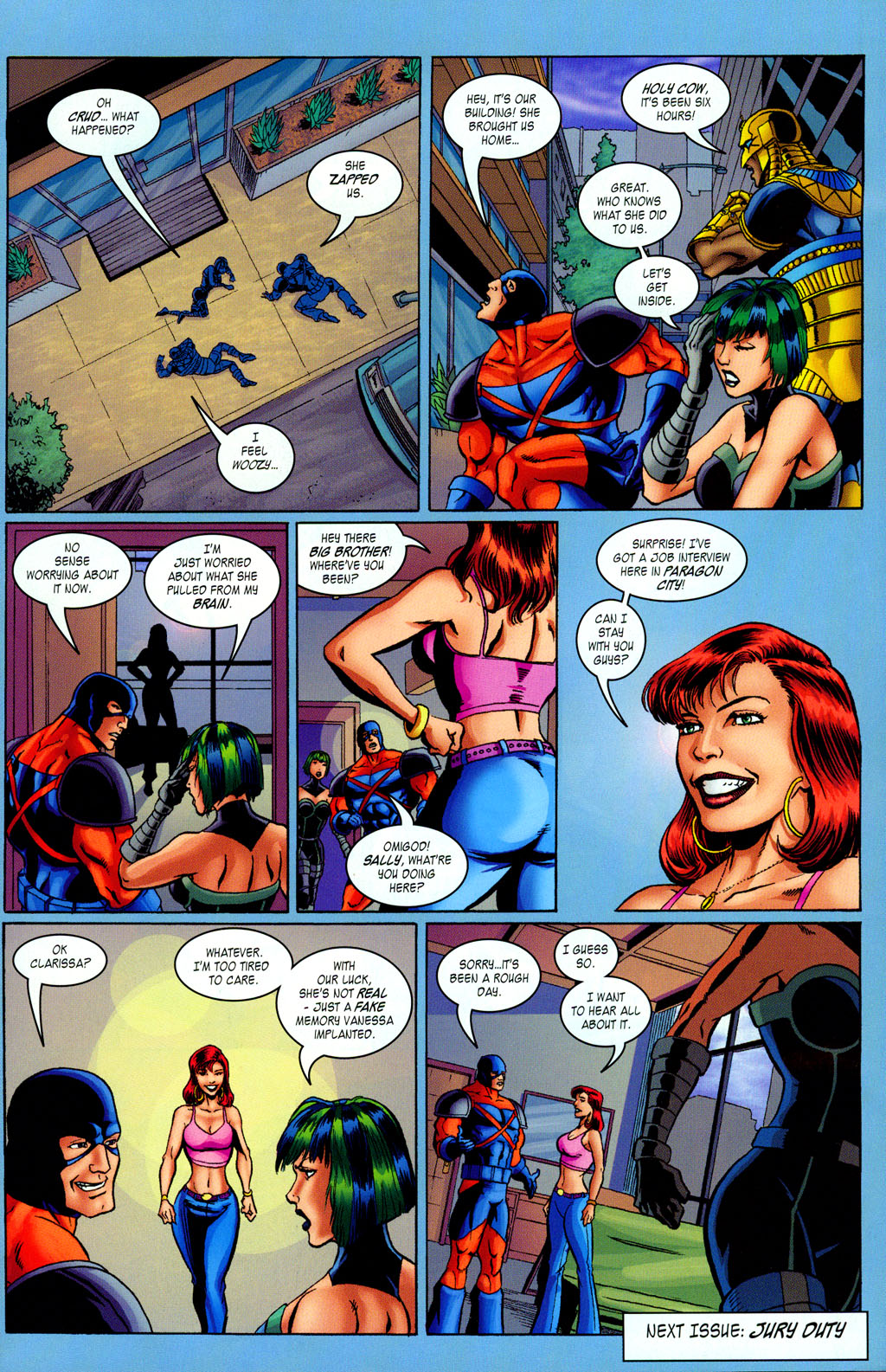 Read online City of Heroes (2004) comic -  Issue #4 - 23