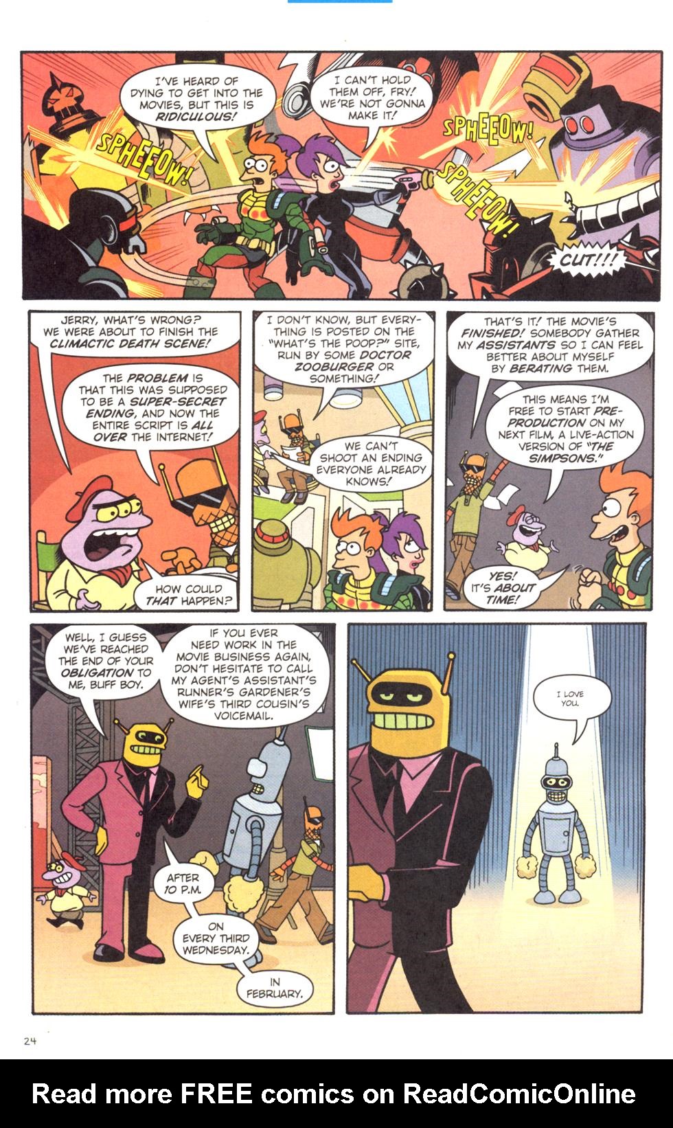 Read online Futurama Comics comic -  Issue #15 - 25