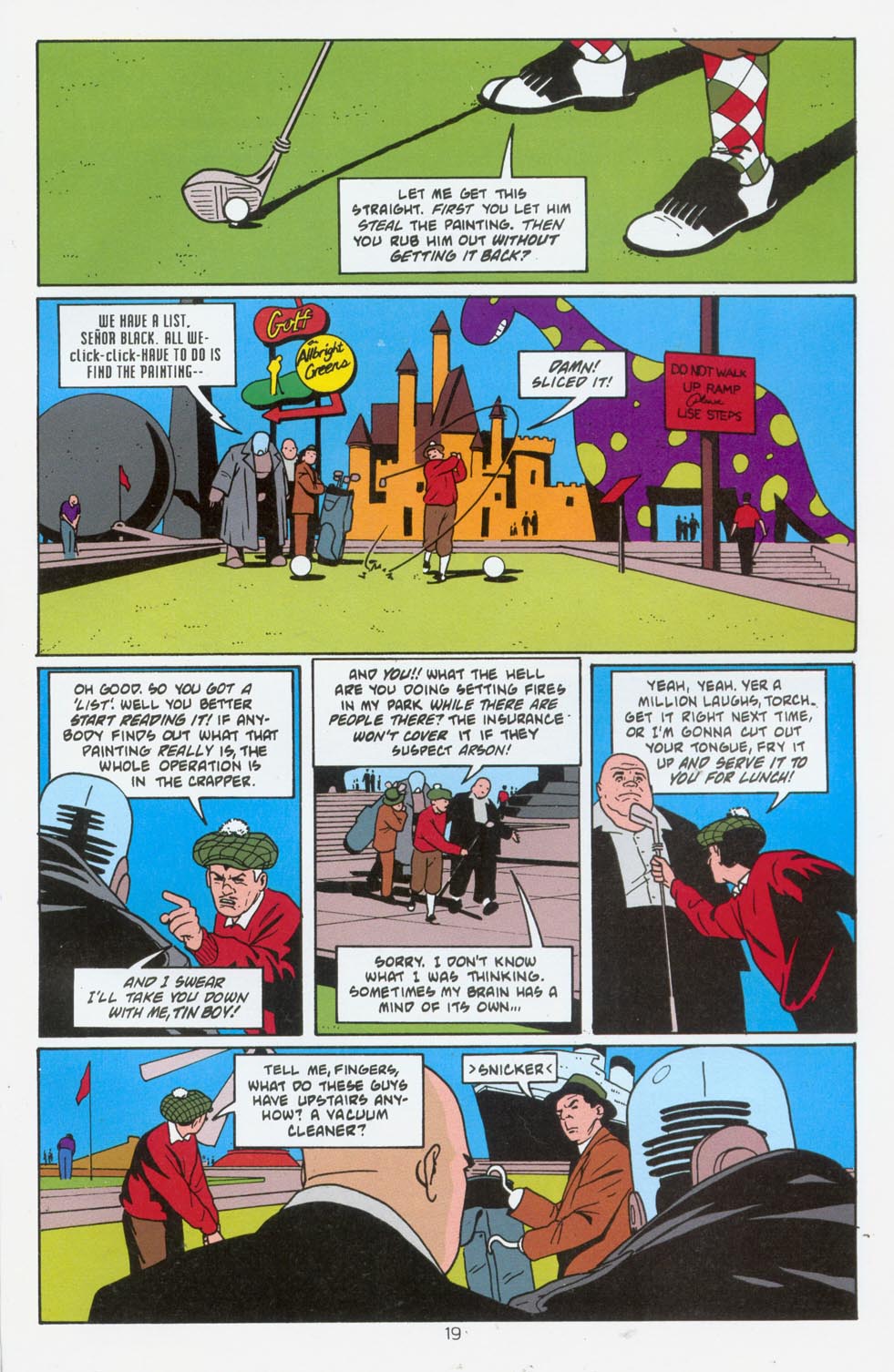 Read online Terminal City: Aerial Graffiti comic -  Issue #3 - 20