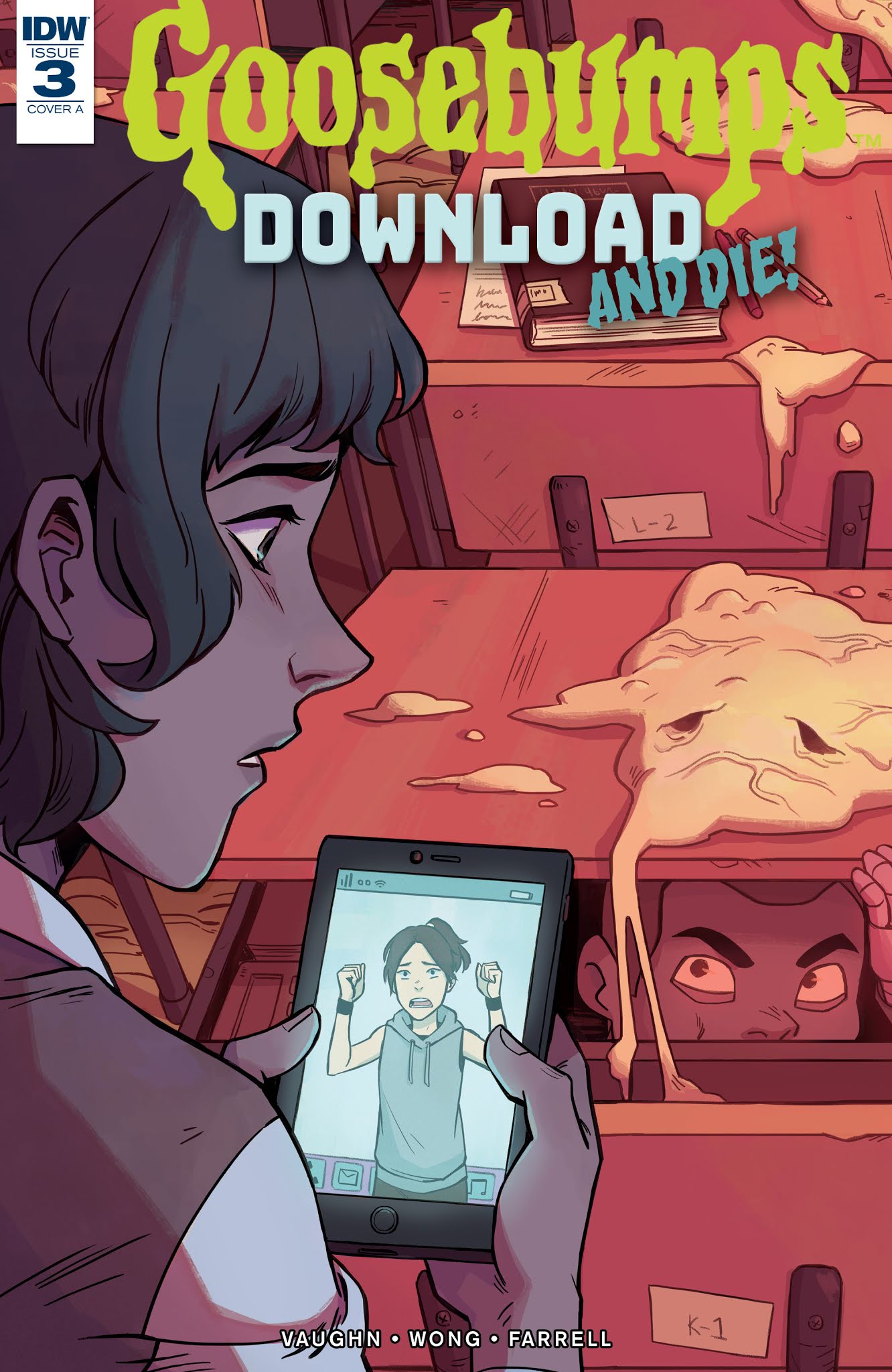 Read online Goosebumps: Download and Die comic -  Issue #3 - 1