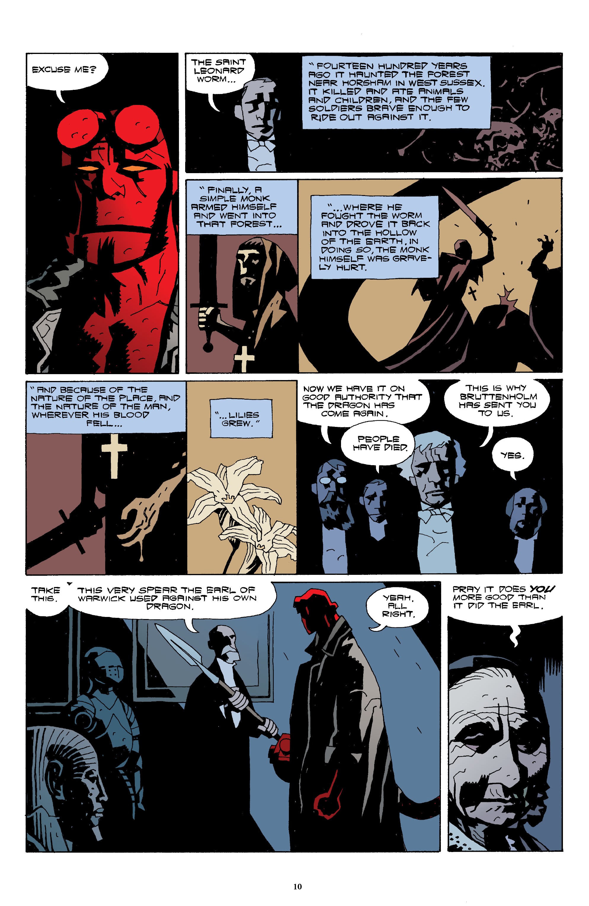Read online Hellboy Universe Essentials: Hellboy comic -  Issue # TPB (Part 1) - 9