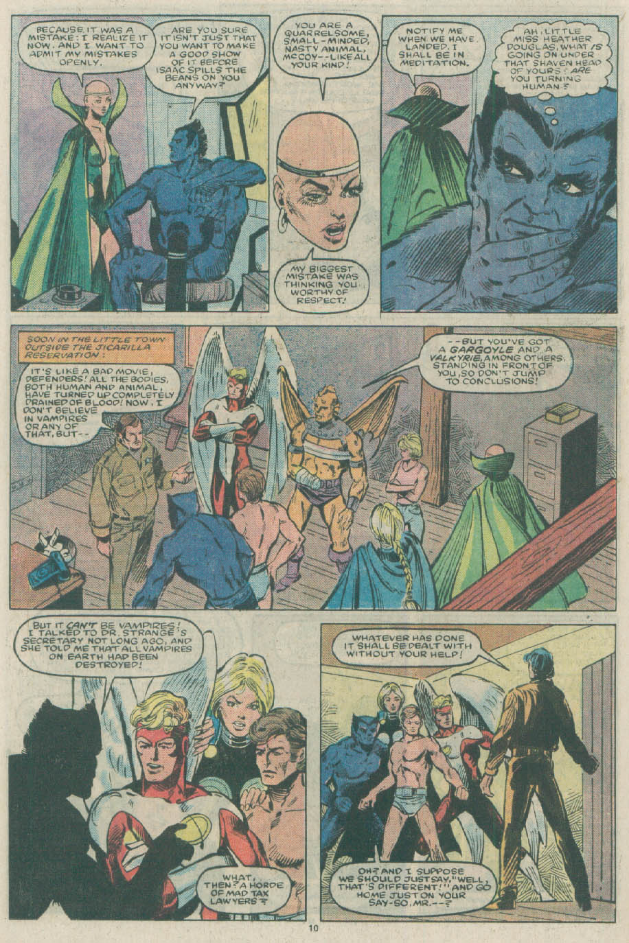 Read online The Defenders (1972) comic -  Issue #139 - 11