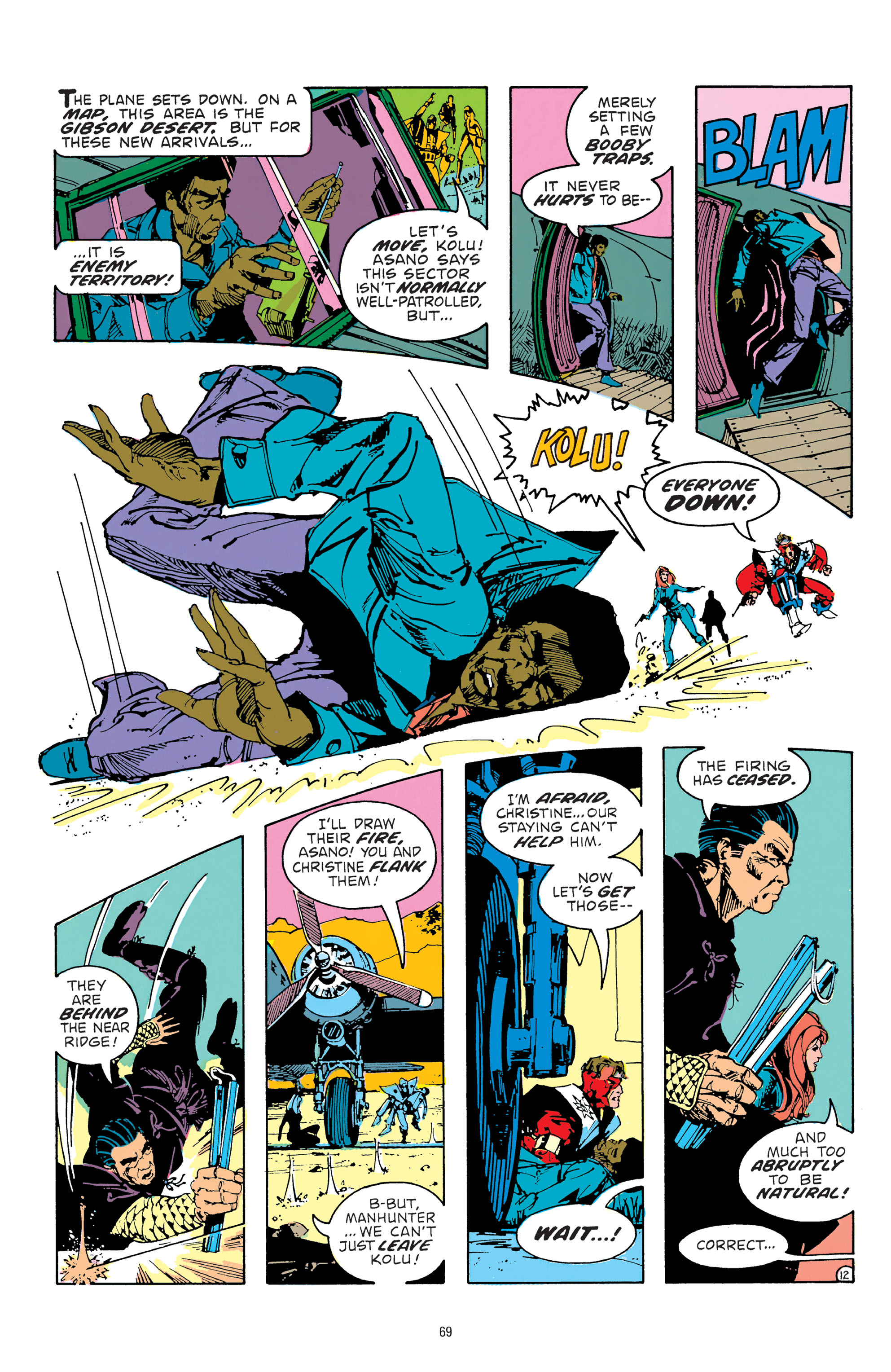Read online Manhunter by Archie Goodwin and Walter Simonson Deluxe Edition comic -  Issue # TPB - 69