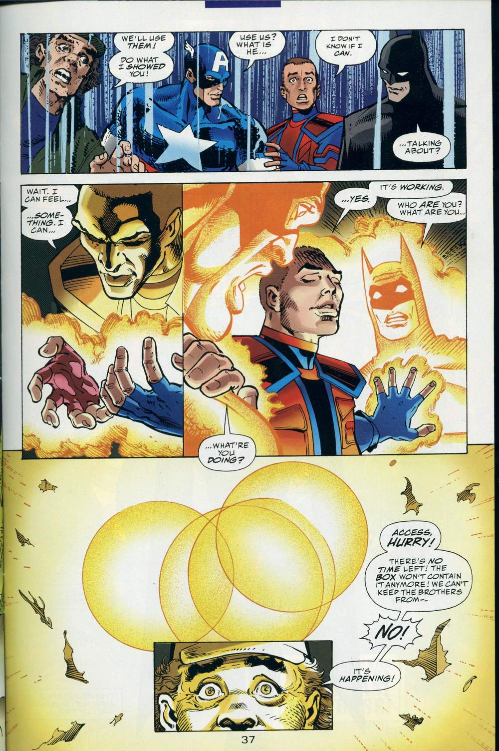 Read online DC vs. Marvel comic -  Issue #3 - 38