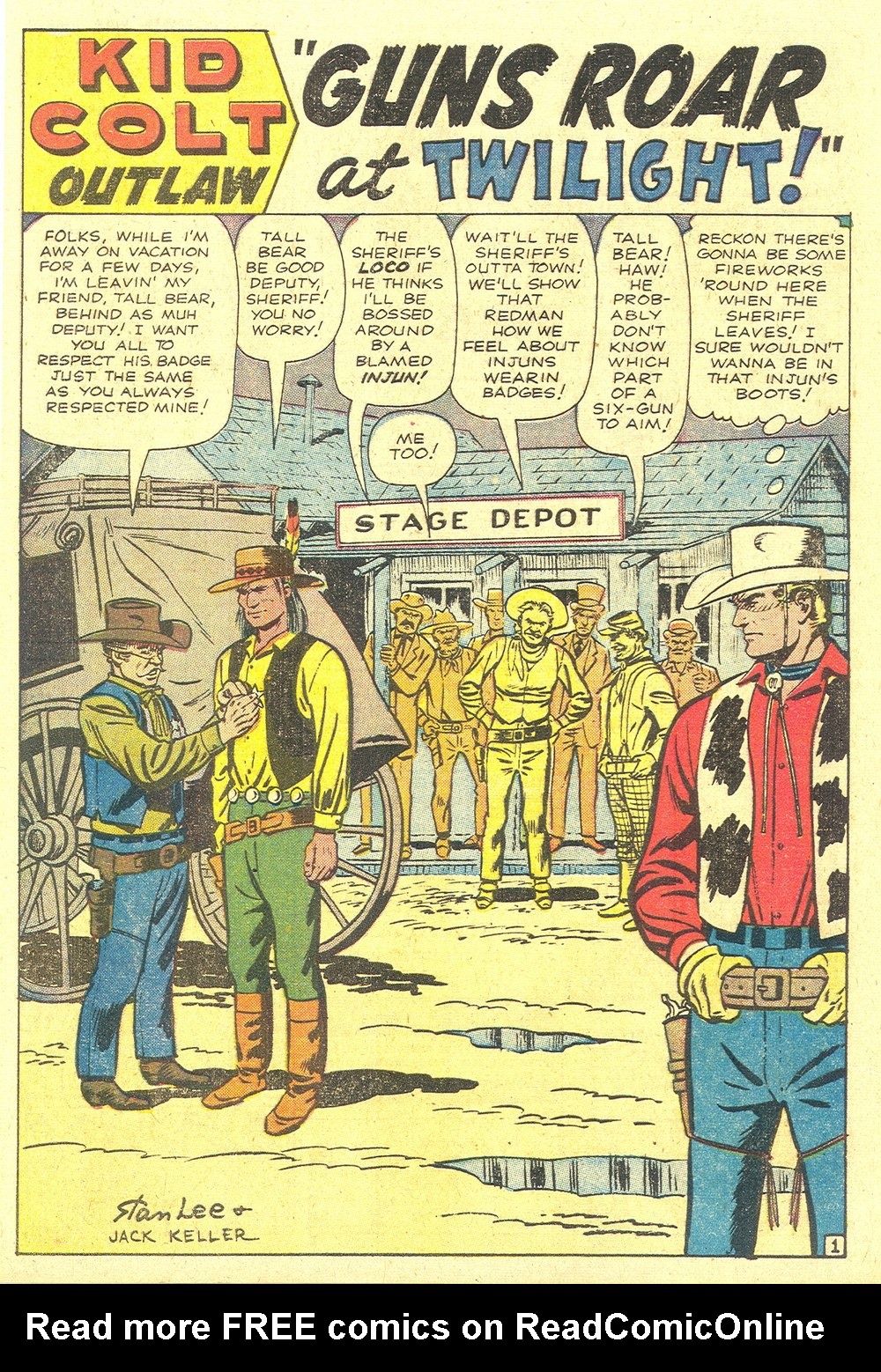 Read online Kid Colt Outlaw comic -  Issue #105 - 28