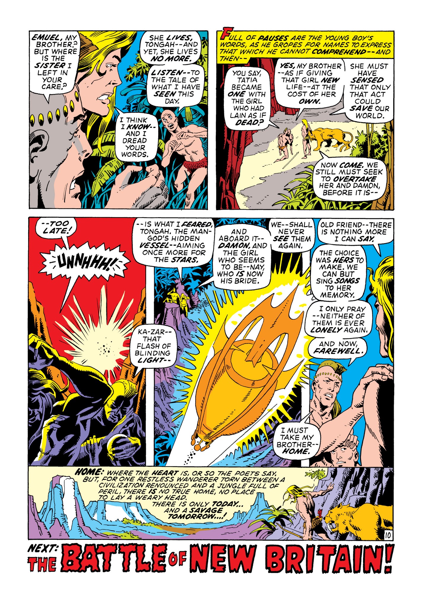 Read online Marvel Masterworks: Ka-Zar comic -  Issue # TPB 1 (Part 2) - 7