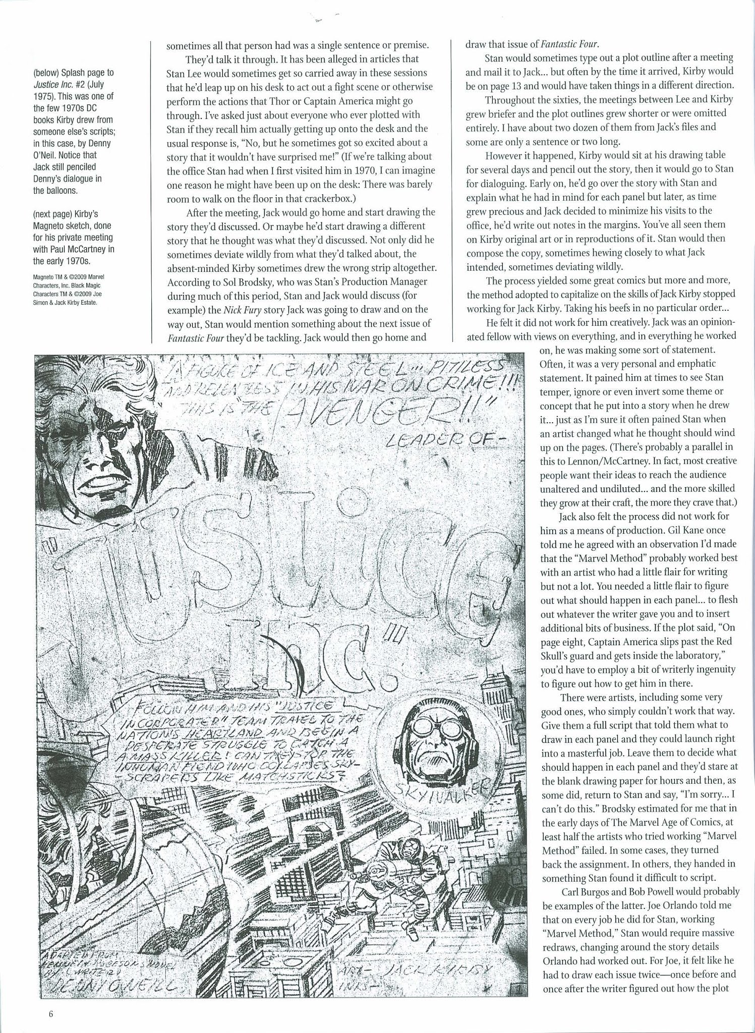 Read online The Jack Kirby Collector comic -  Issue #52 - 7