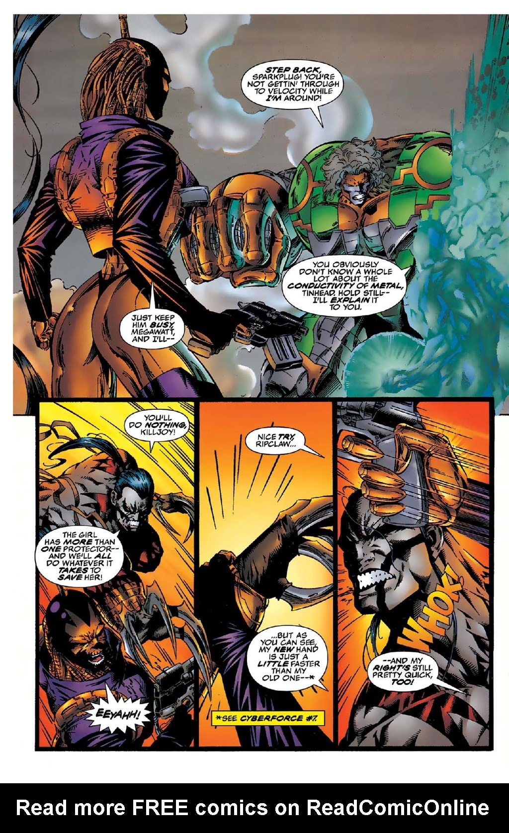 Read online Cyberforce (1992) comic -  Issue # _The Complete Cyberforce (Part 6) - 88